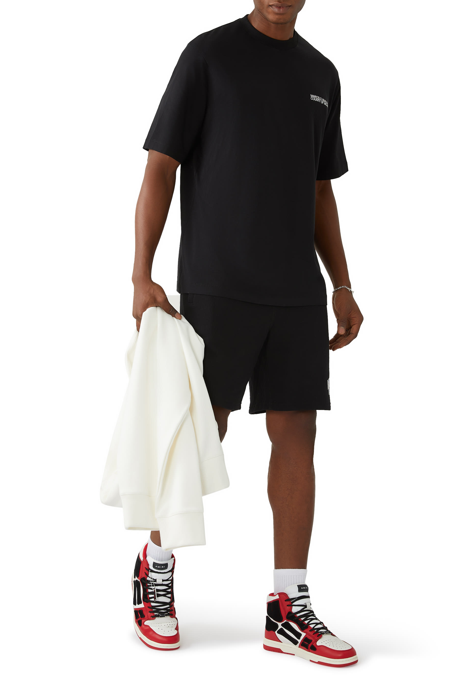 High Top Skeleton Sneakers