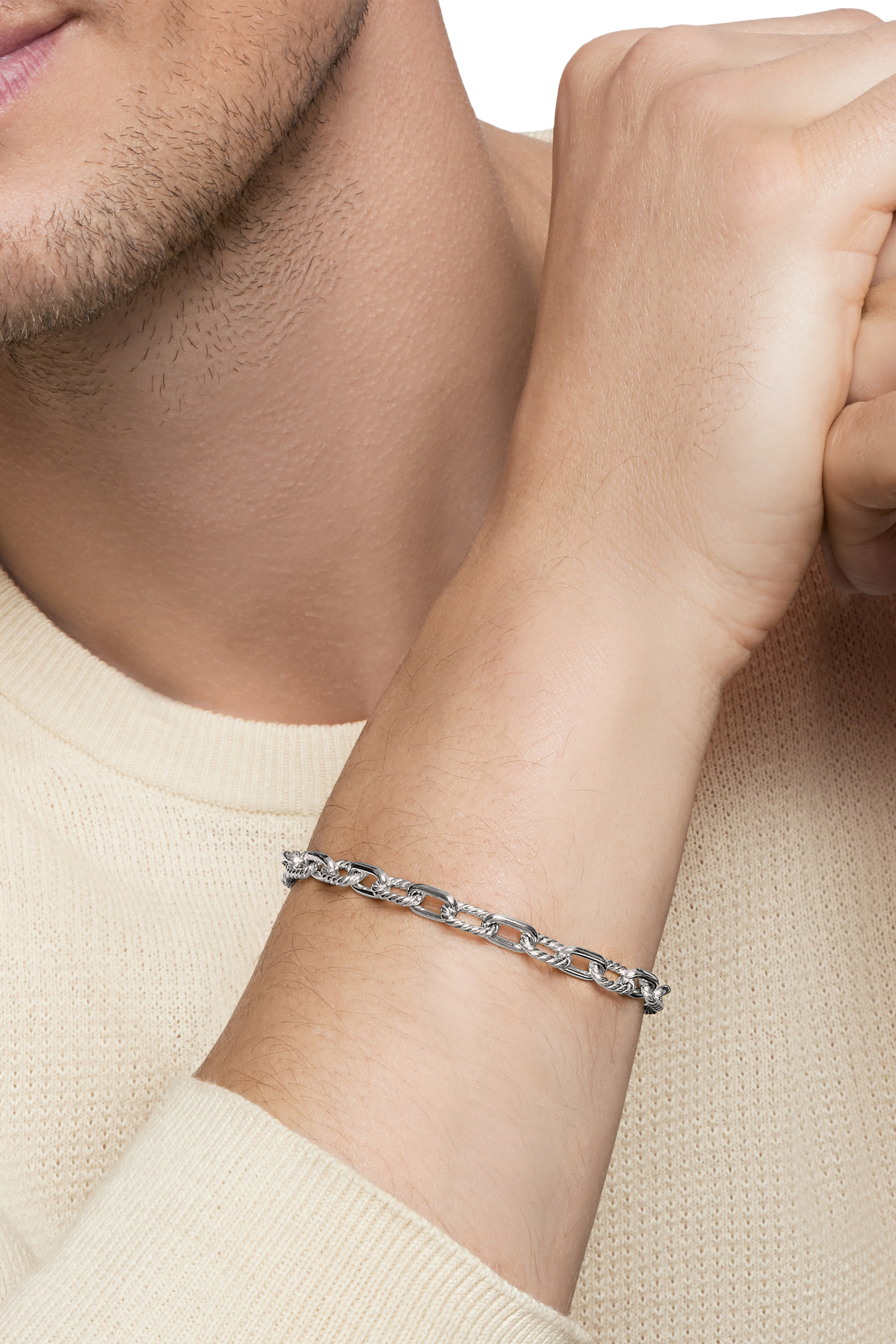 DY Madison Chain Bracelet, Sterling Silver