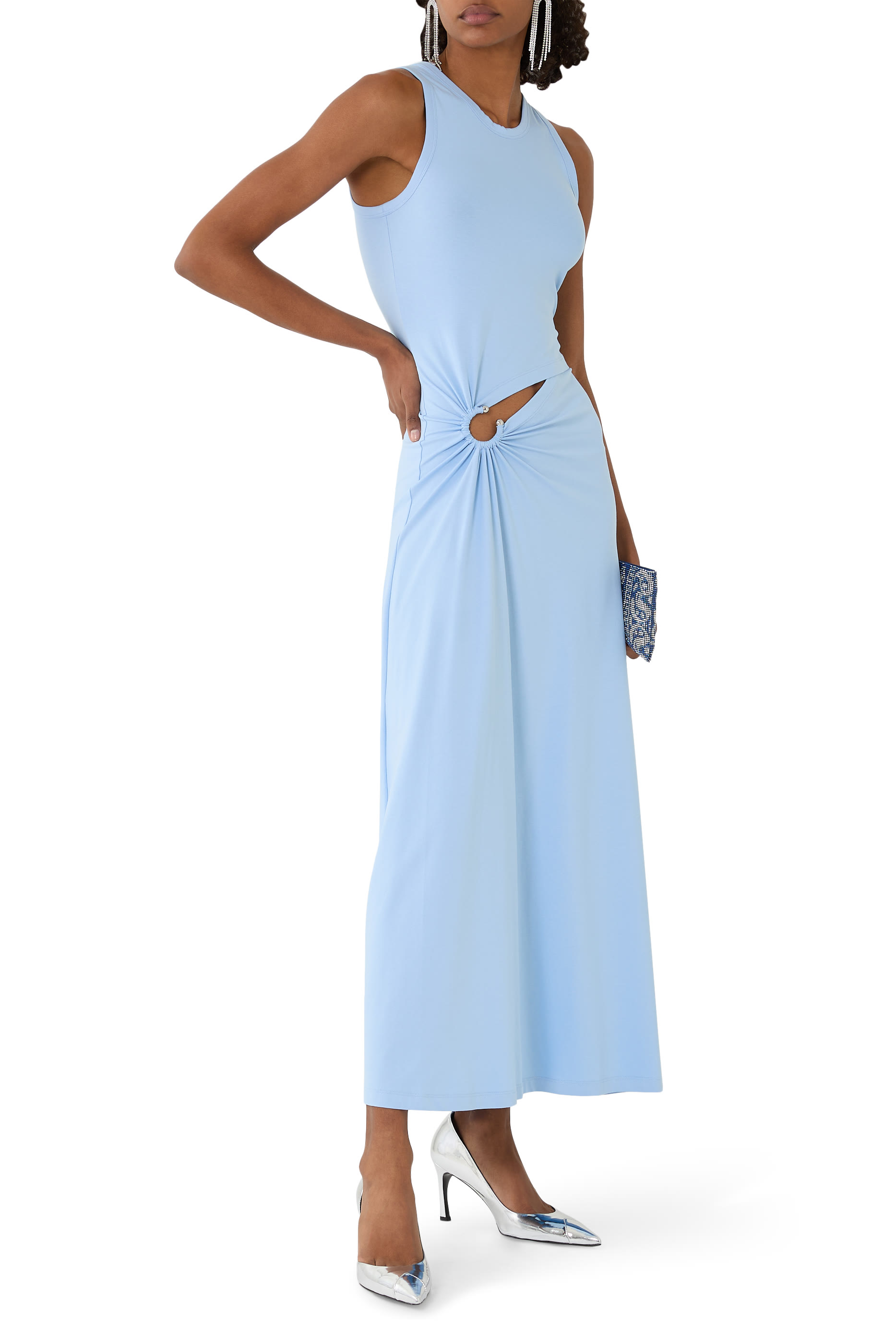 Leather Slingback 55 Pump 