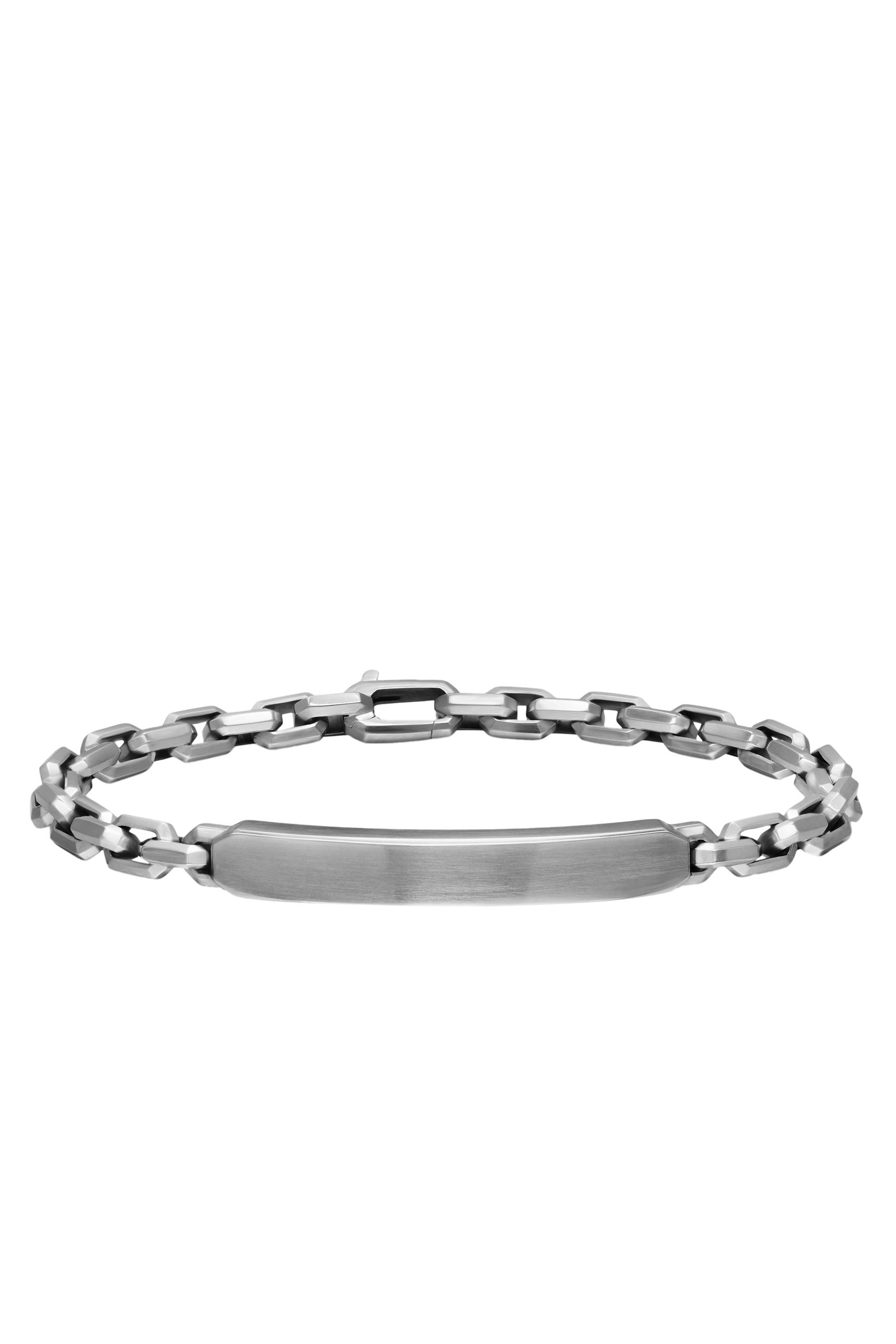 Streamline ID Bracelet, Sterling Silver