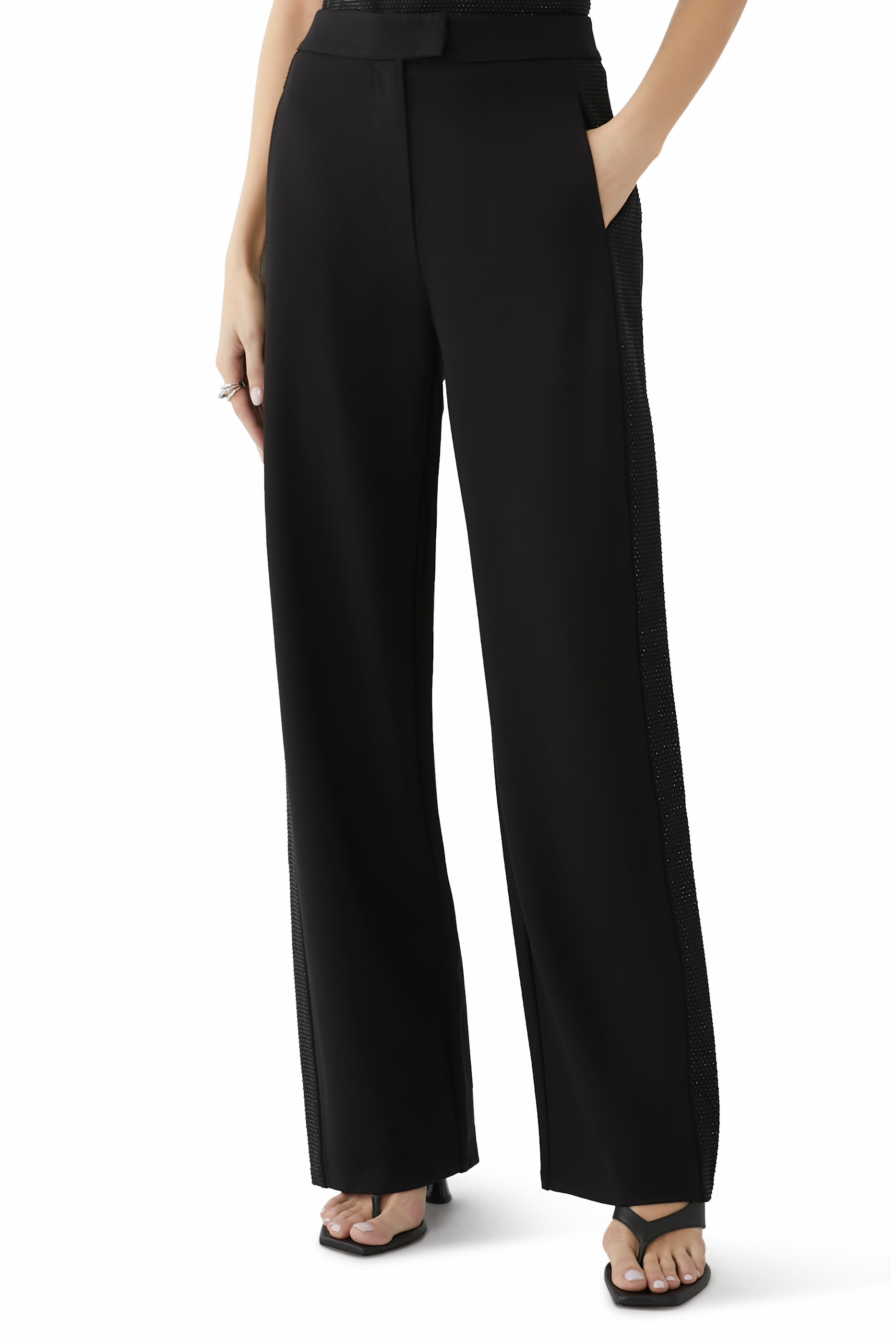 Straight Leg Trousers