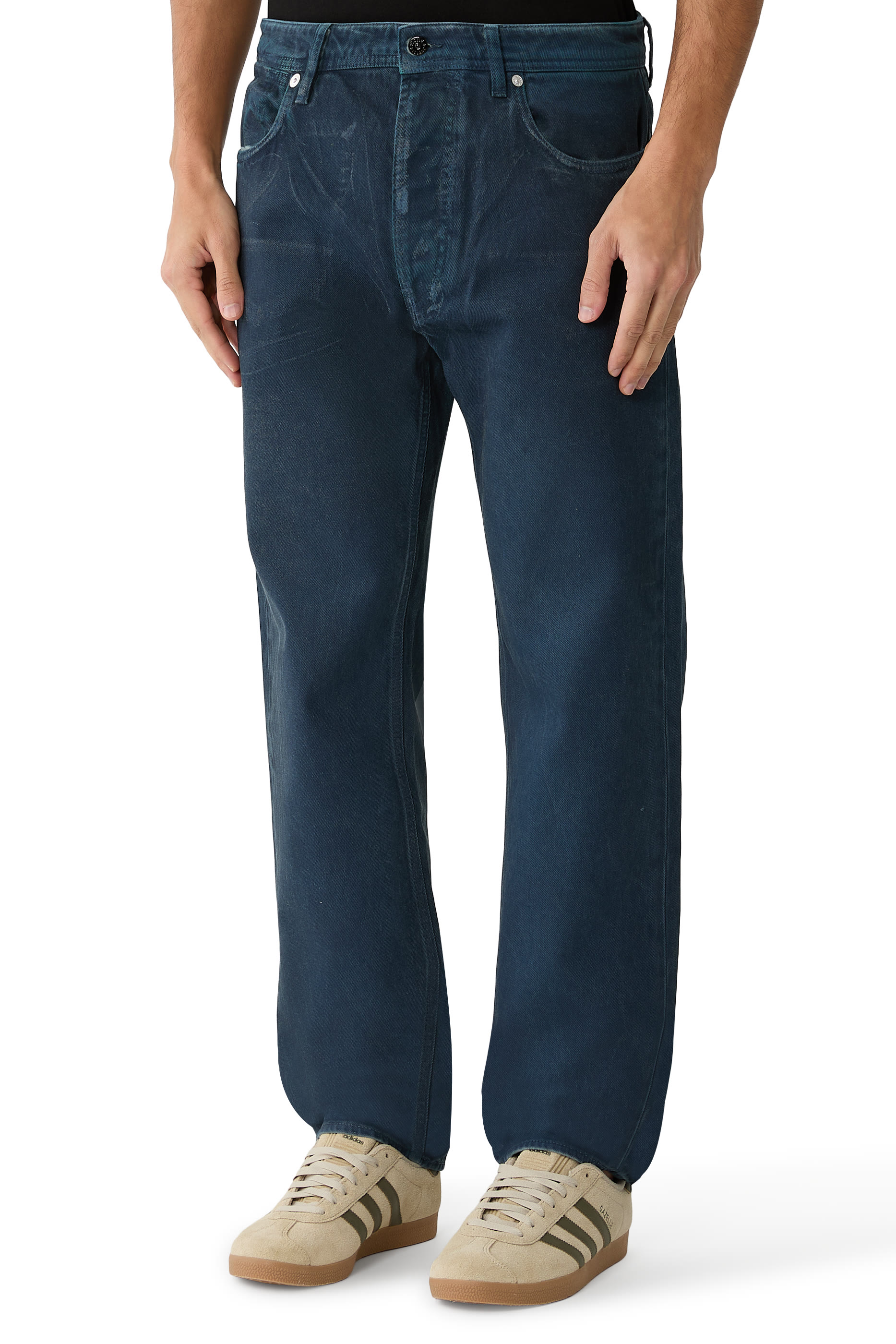 Logo Patch 5-Pocket Jeans