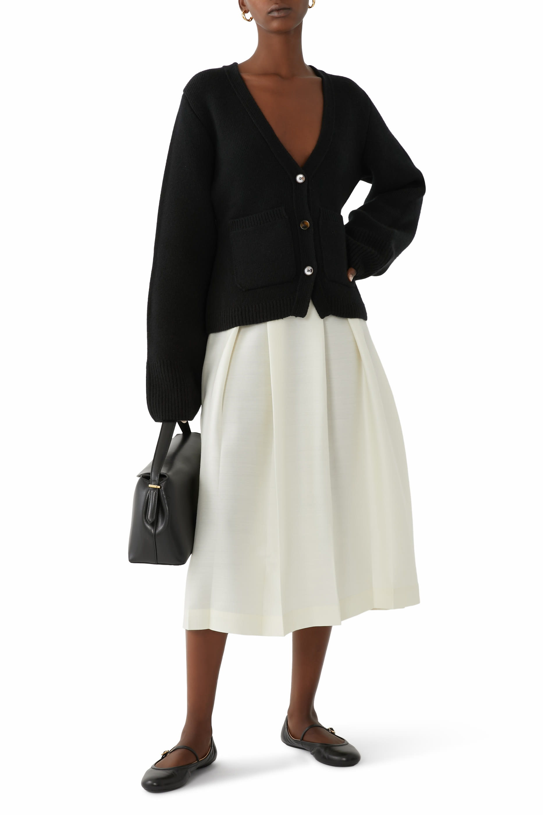 Wool Silk Twinflower Skirt