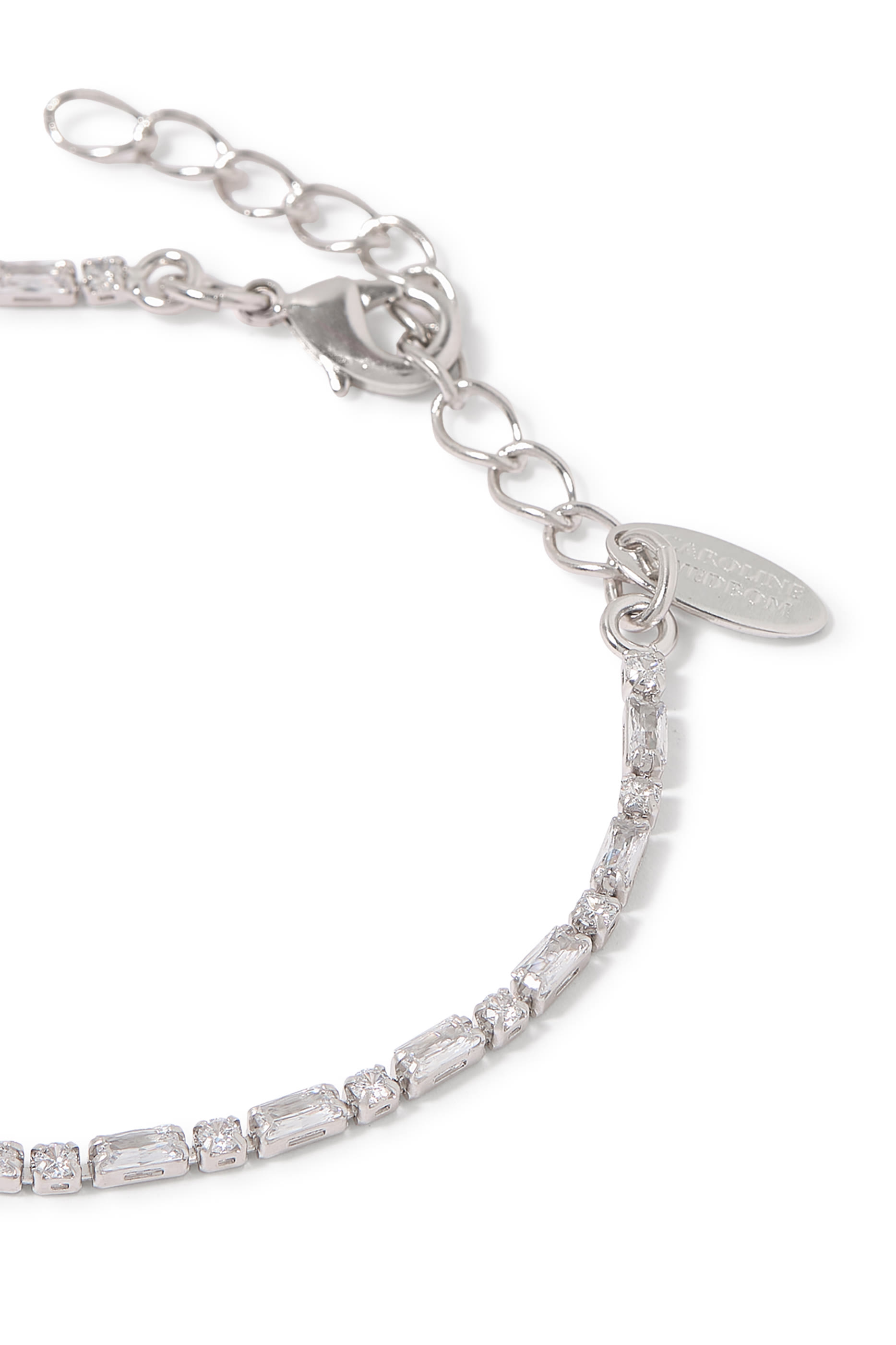 Evelyne Bracelet, 18K Gold-Plated Brass & Crystals