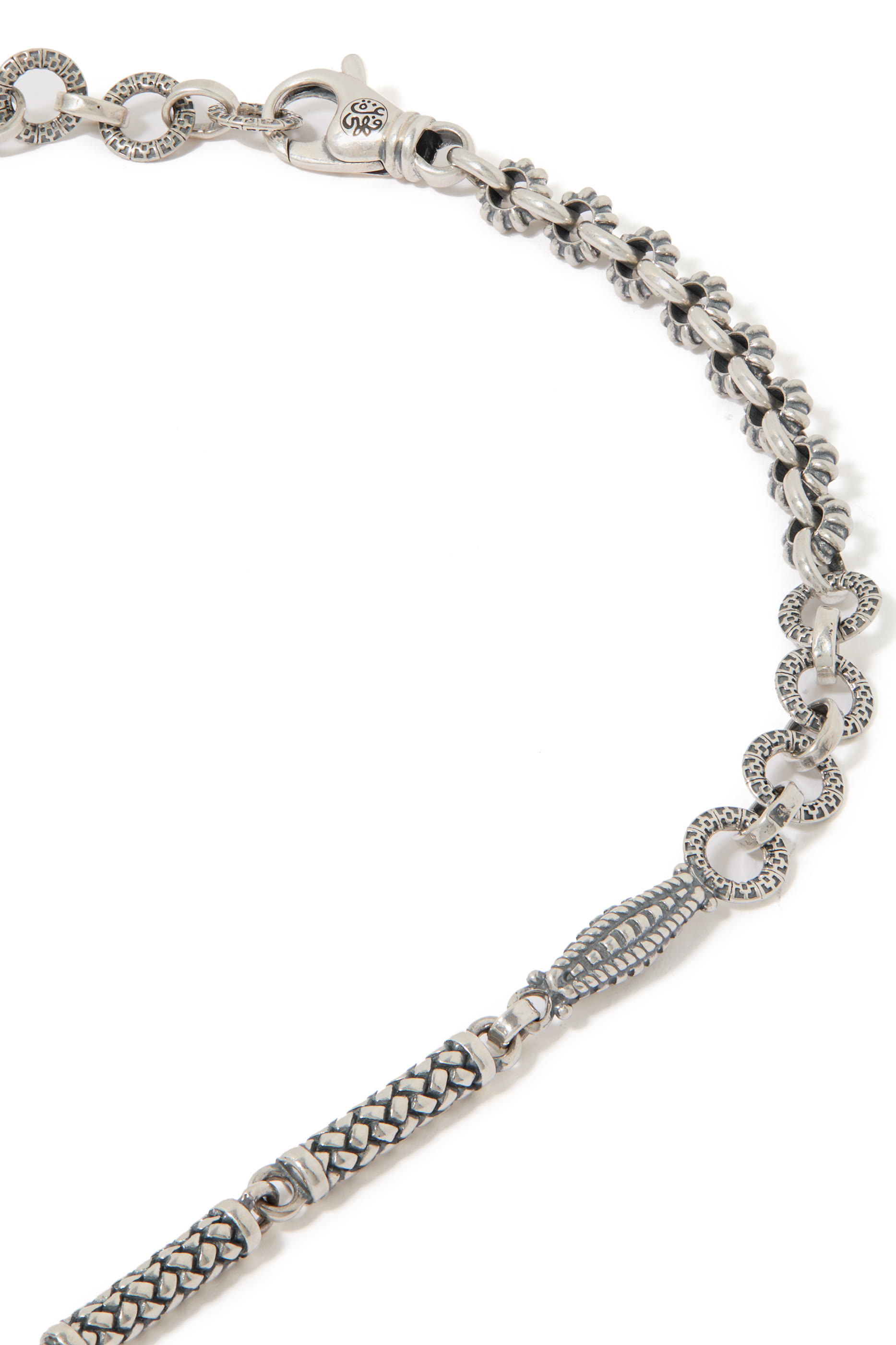 Wrap-Around Beaded Convertible Necklace, Sterling Silver & Labradorite