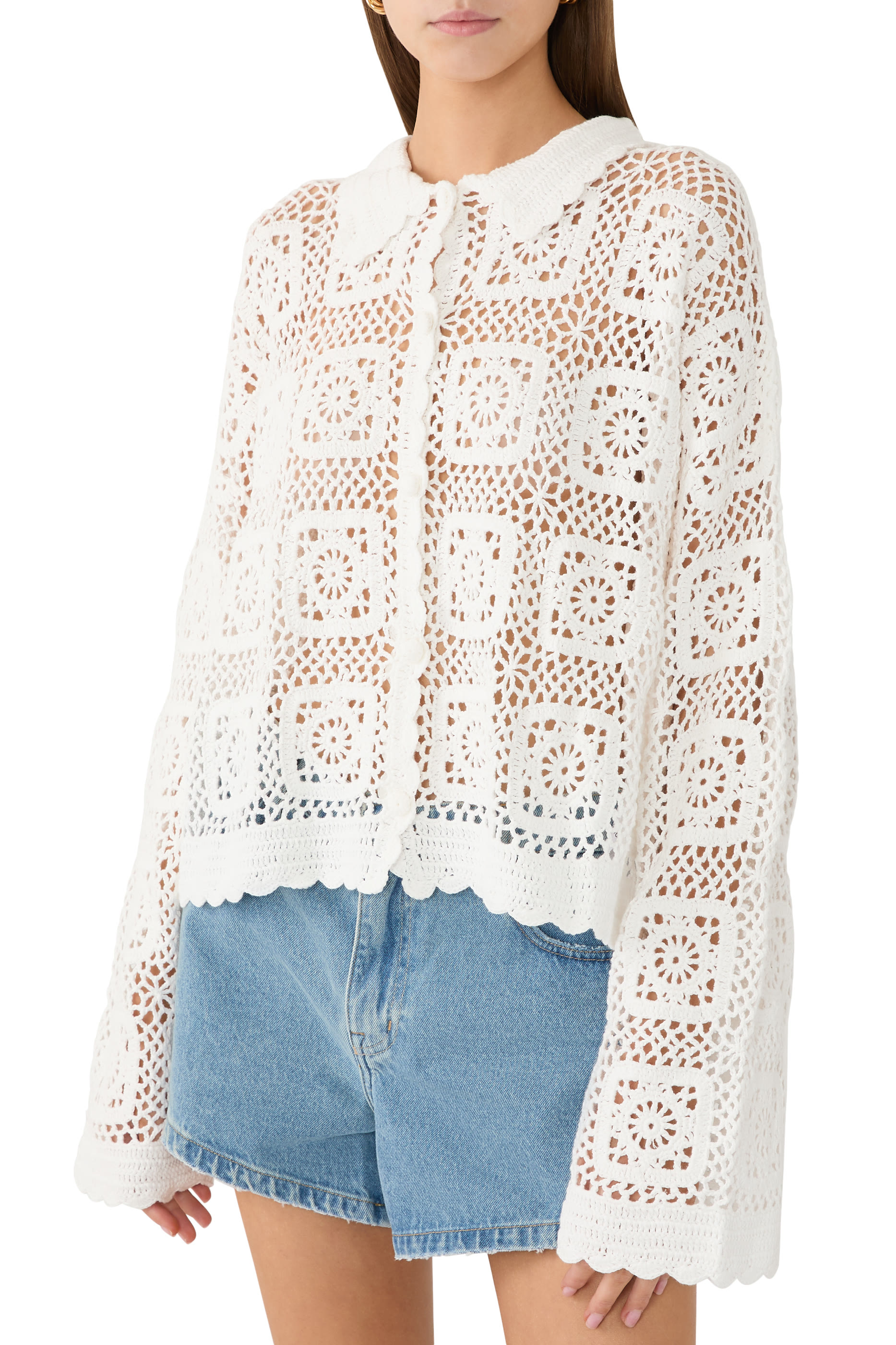 Rosie Crochet Cardigan