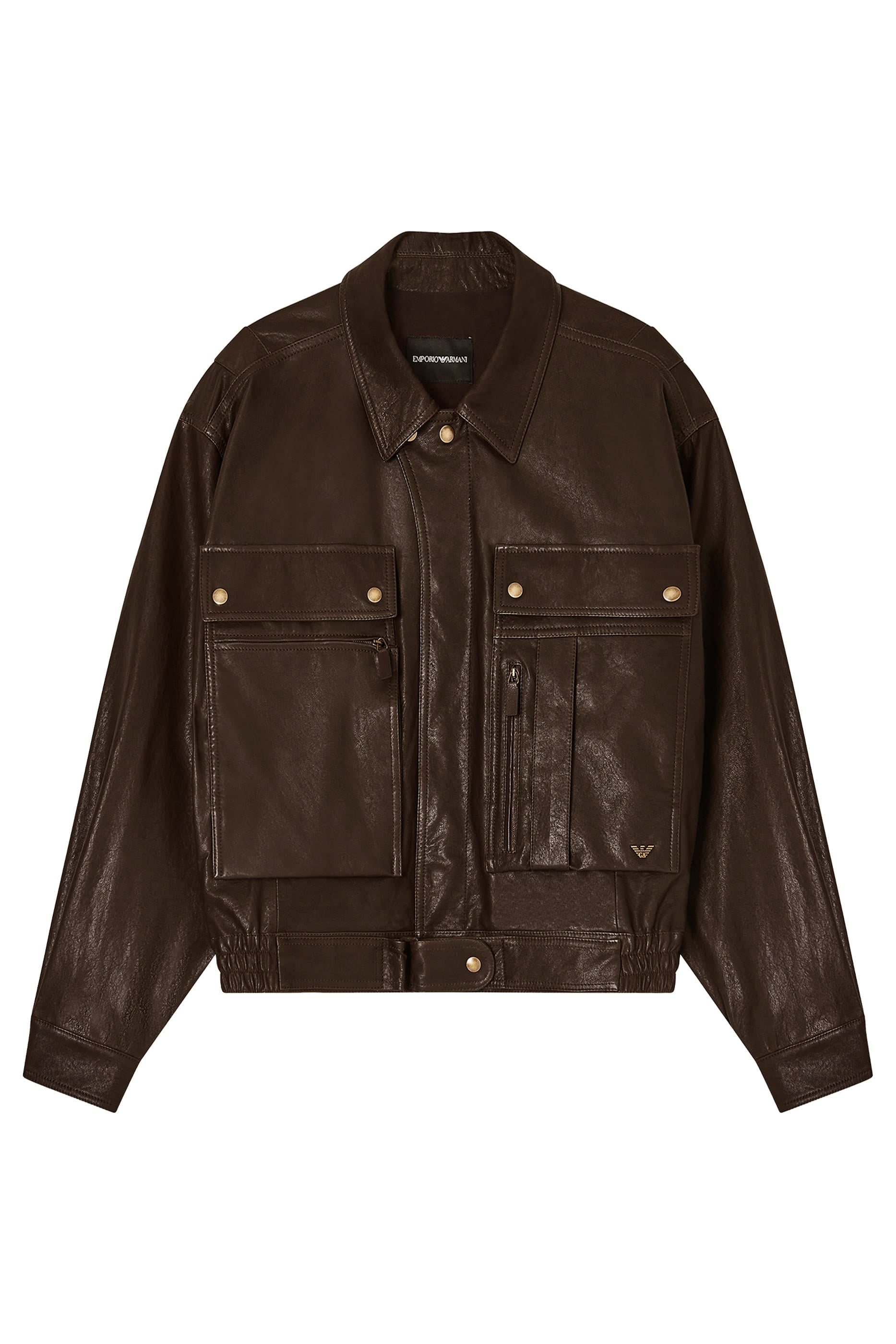 Stud-Detail Collar Jacket