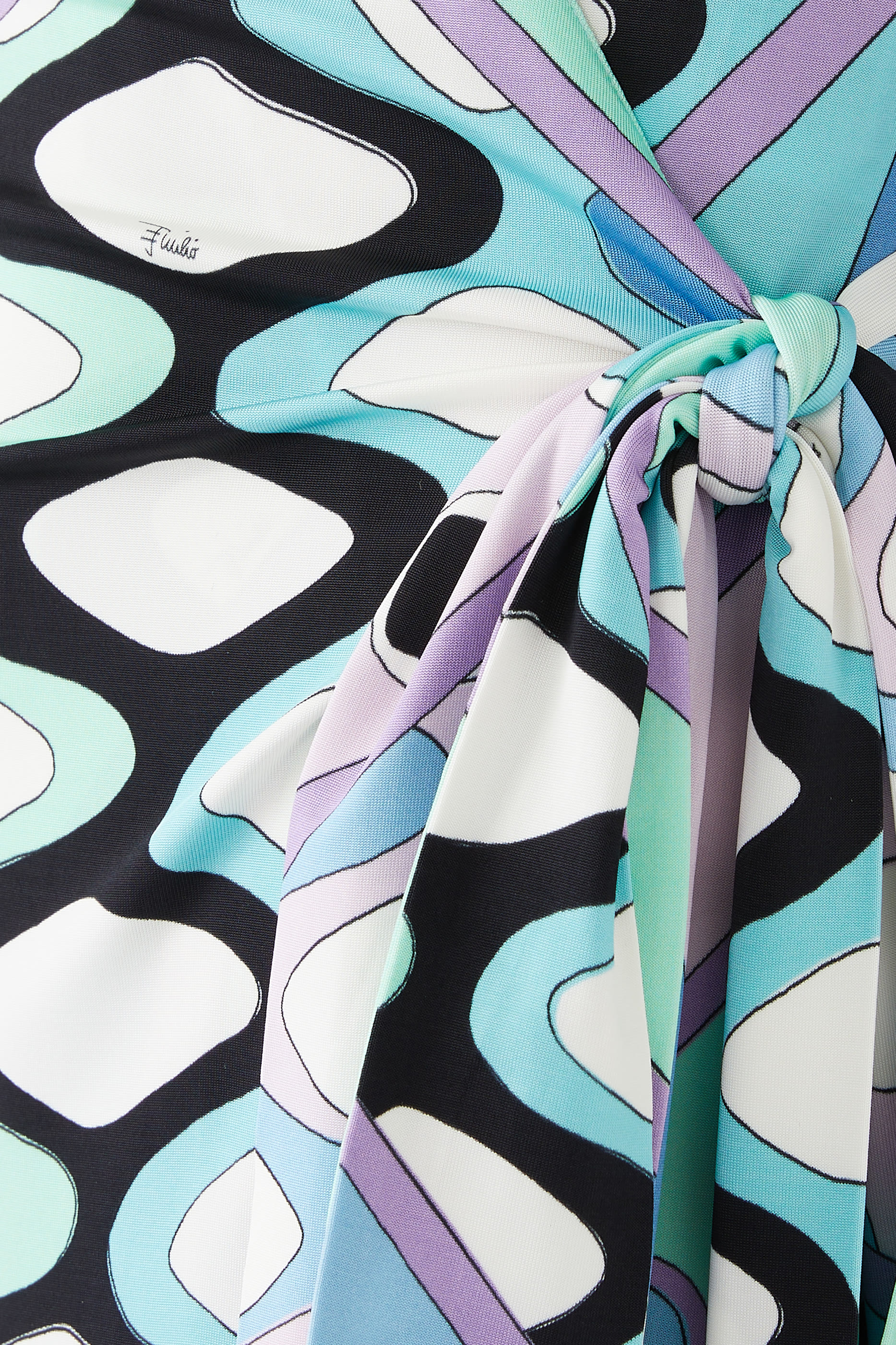 Vivara-Print Wrap Dress