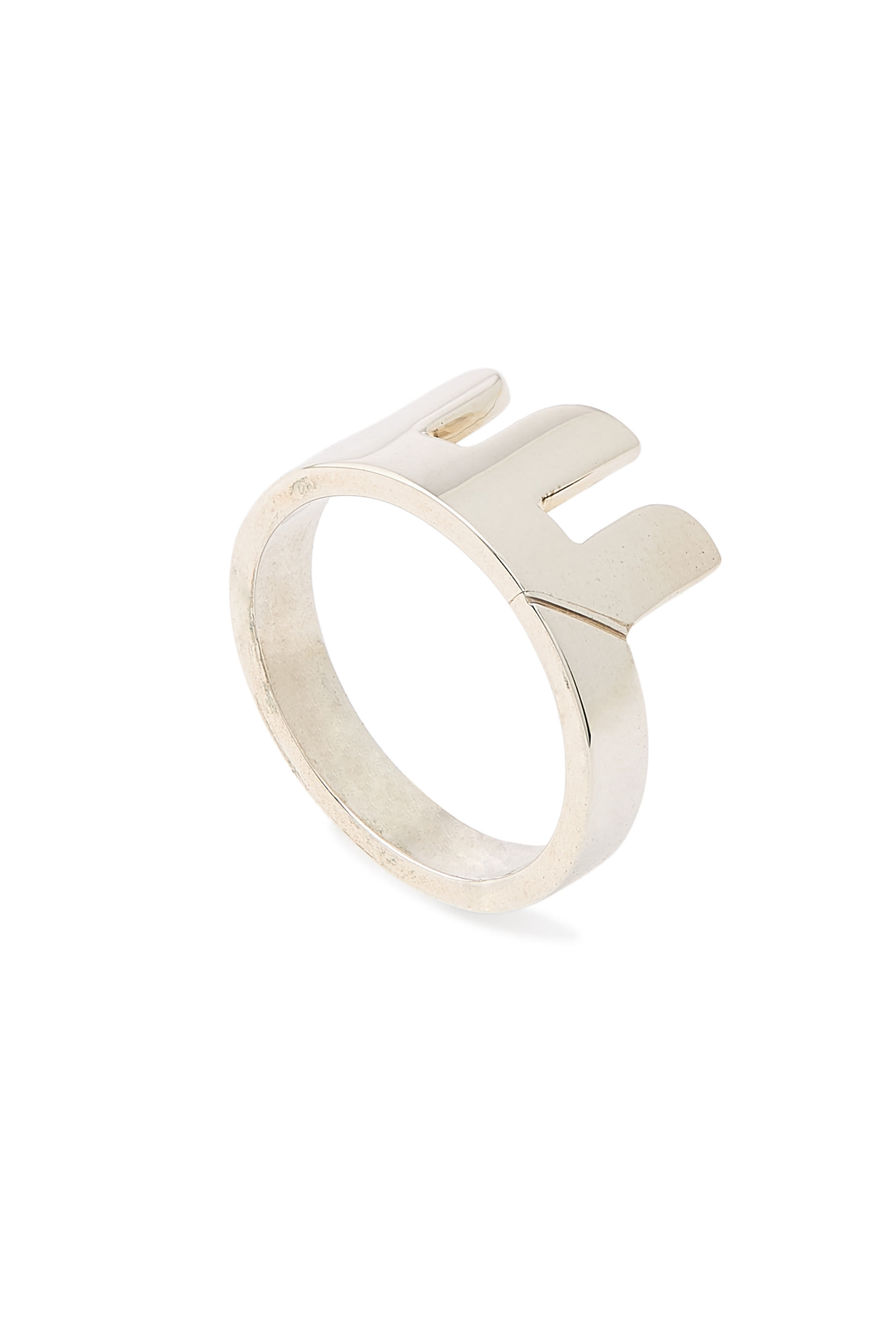 Arabic Letter "Seen" Ring in Sterling Silver