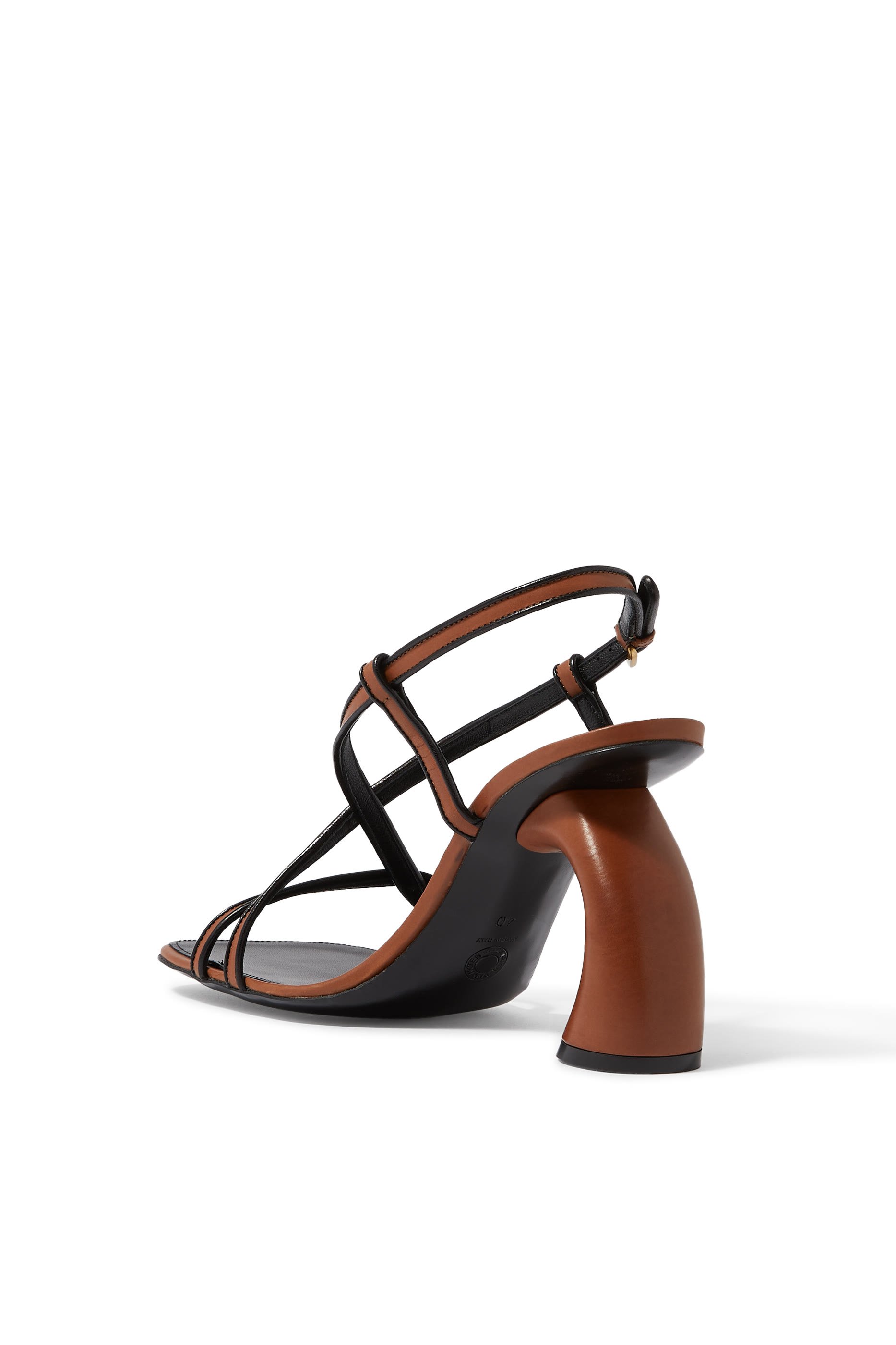 Chunky Open-Toe 95 Leather Sandals