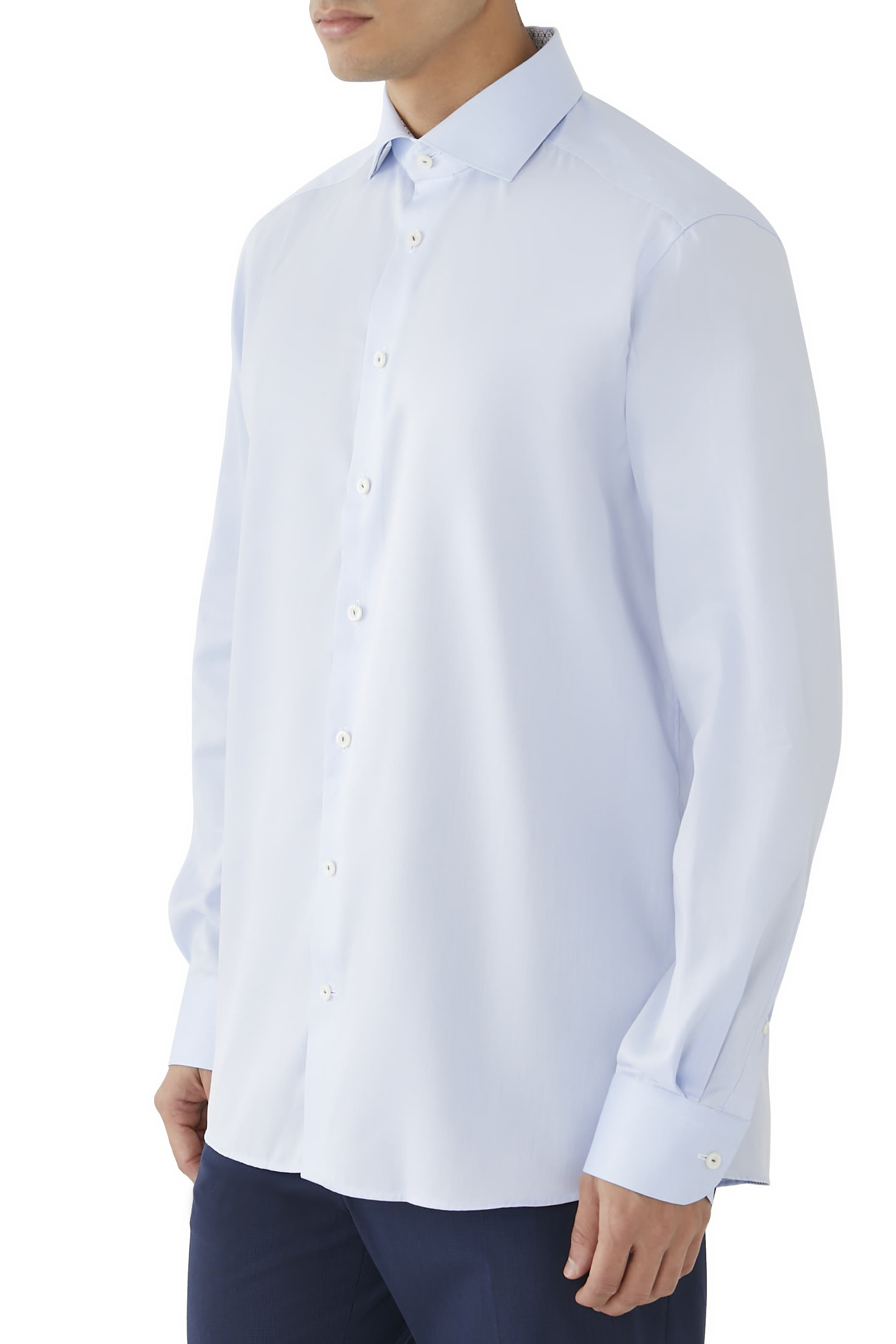 Contemporary Fit Signature Twill Shirt