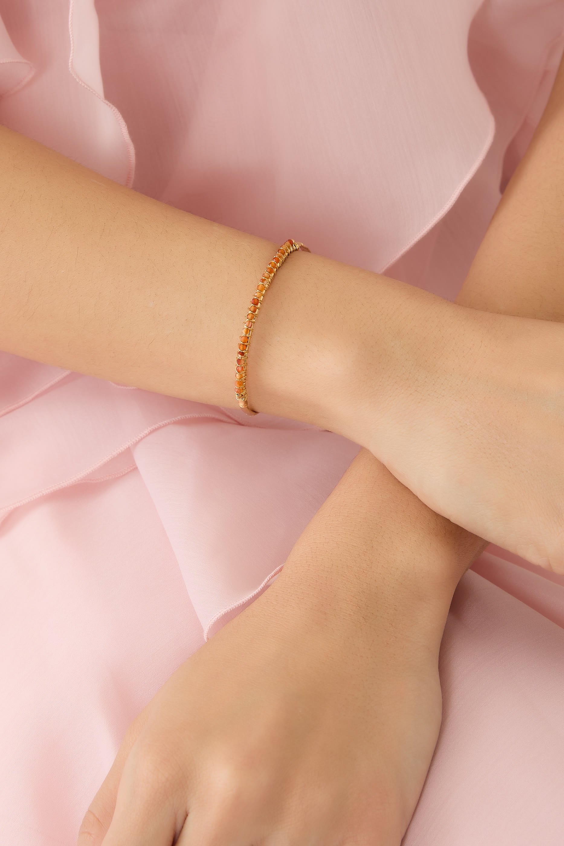 Lyre Small Bangle Bracelet