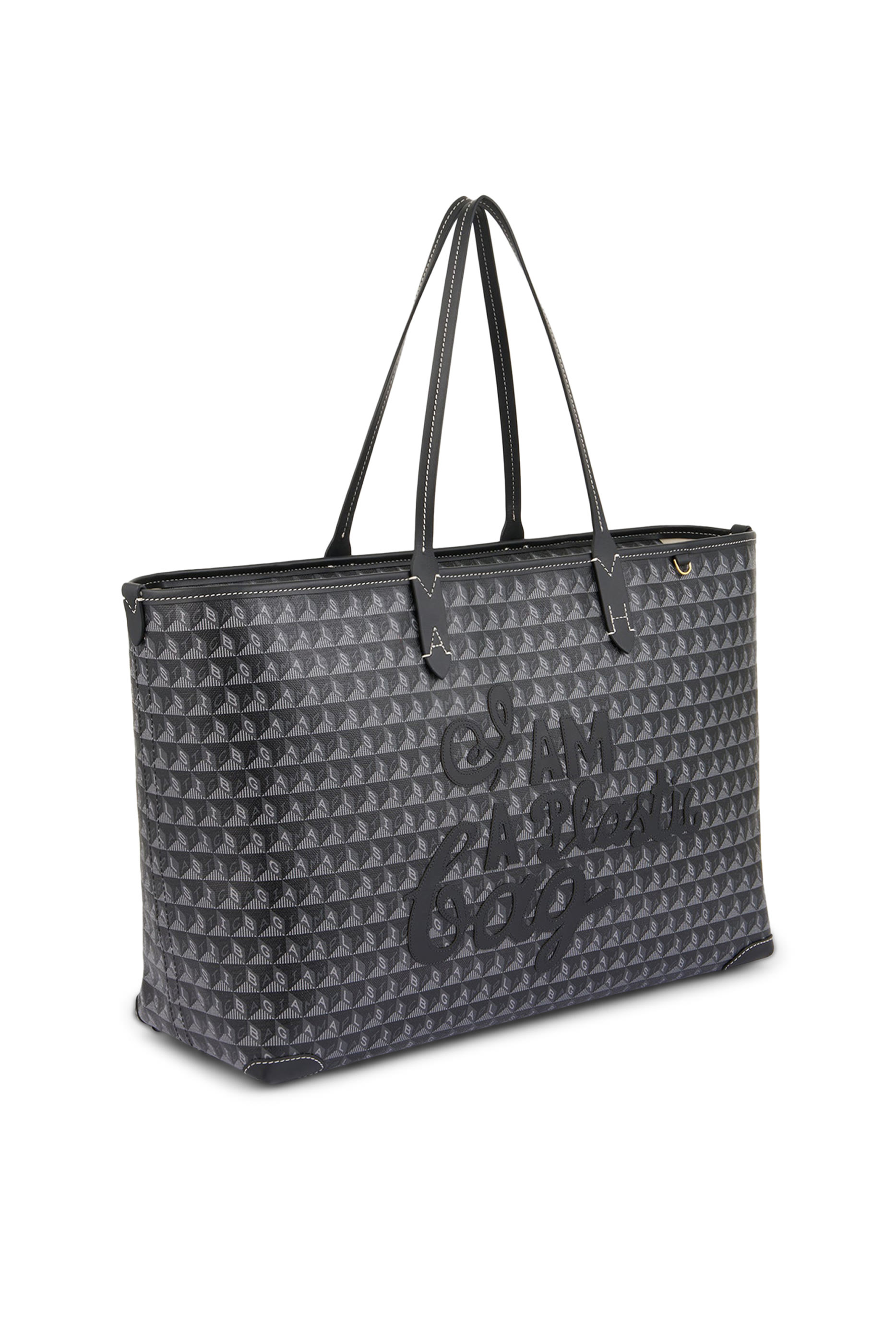 I am a Plastic Bag Zipped Tote Bag