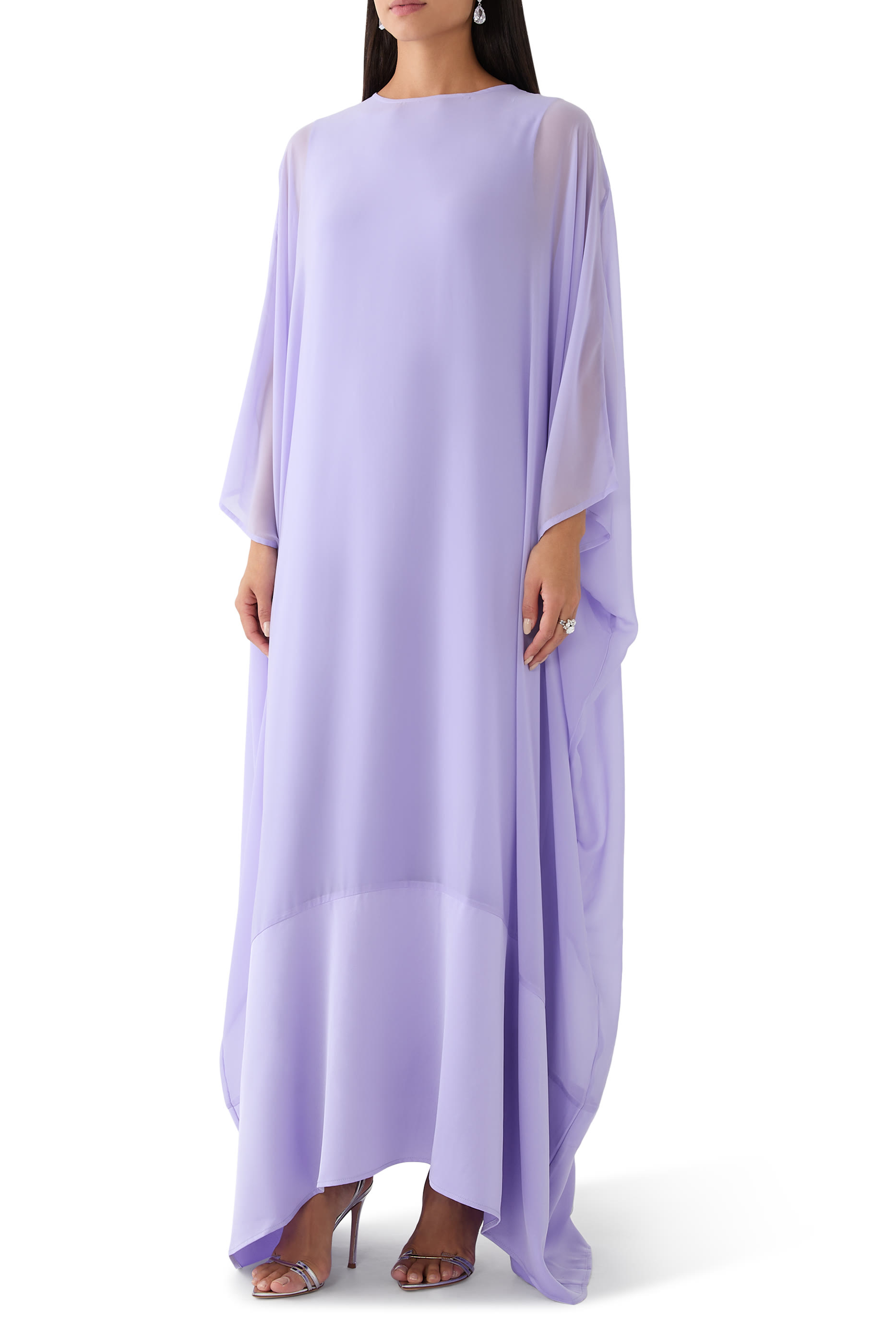 Satin Flowy Kaftan