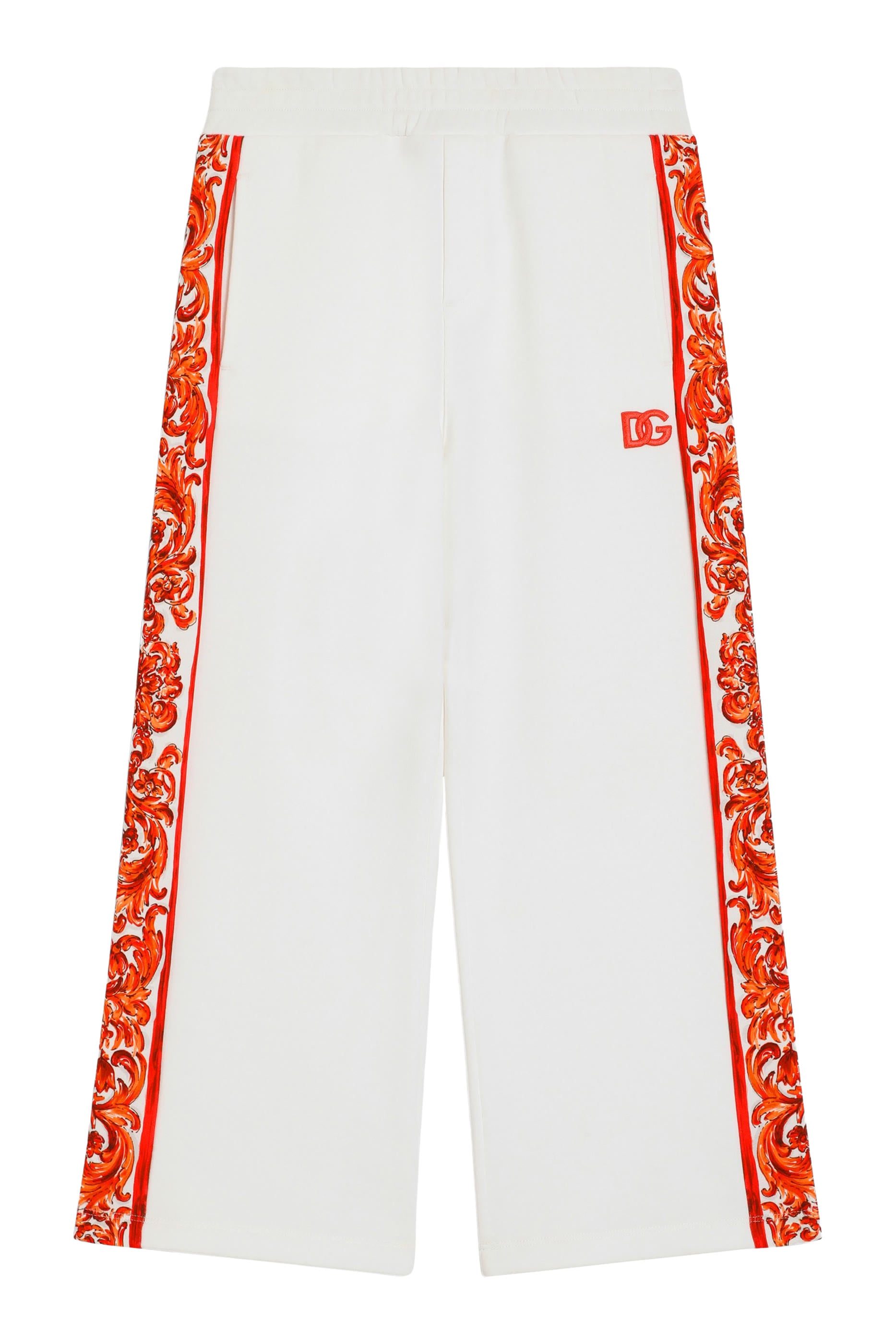 Kids Majolica-Print Trousers