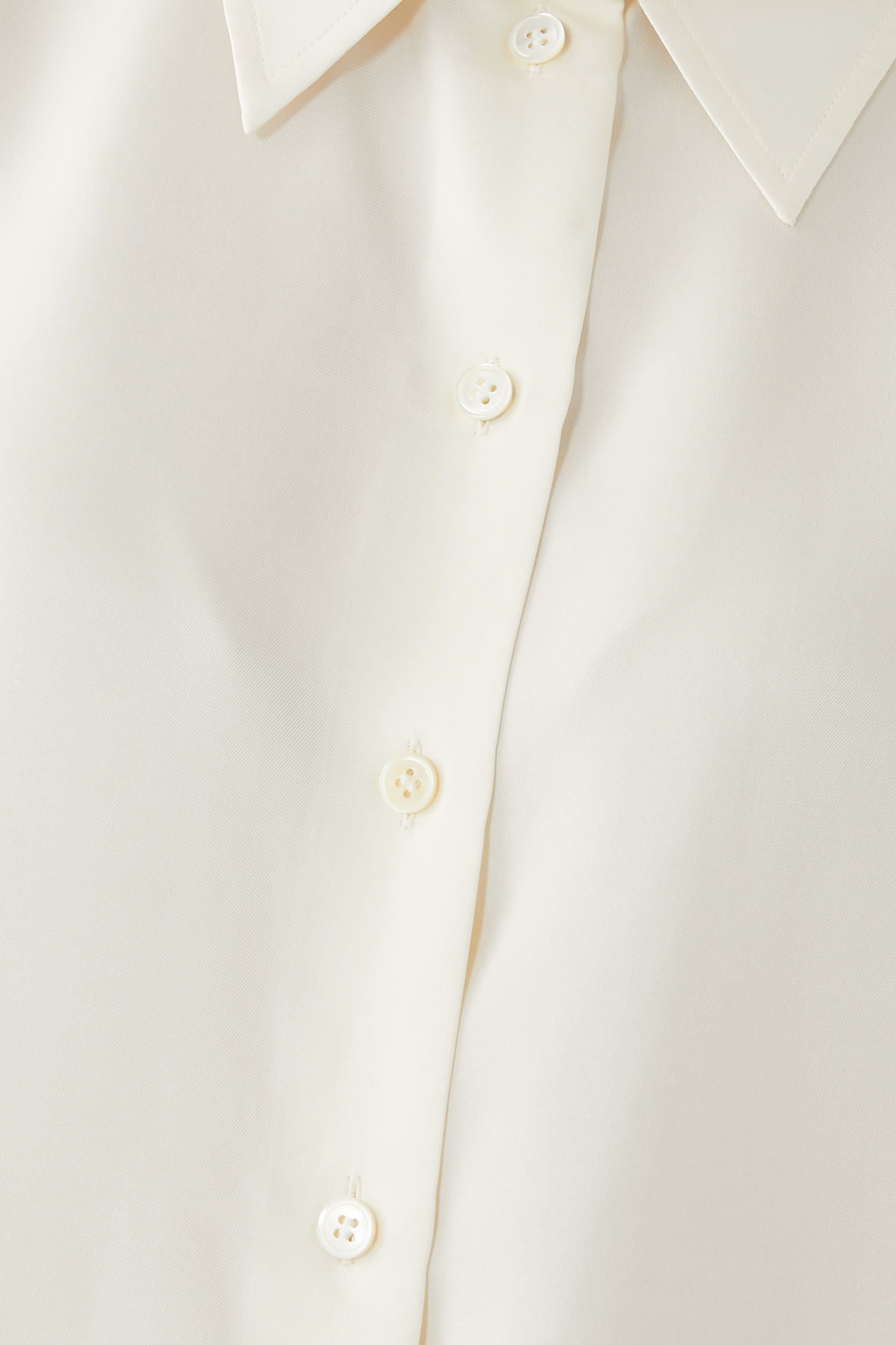 Oversized Silk Shirt