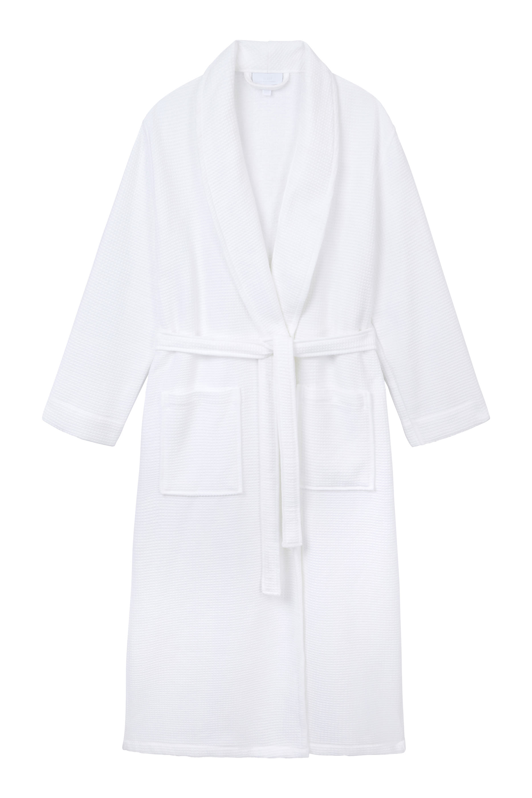 Unisex Organic Cotton Double Faced Waffle Robe
