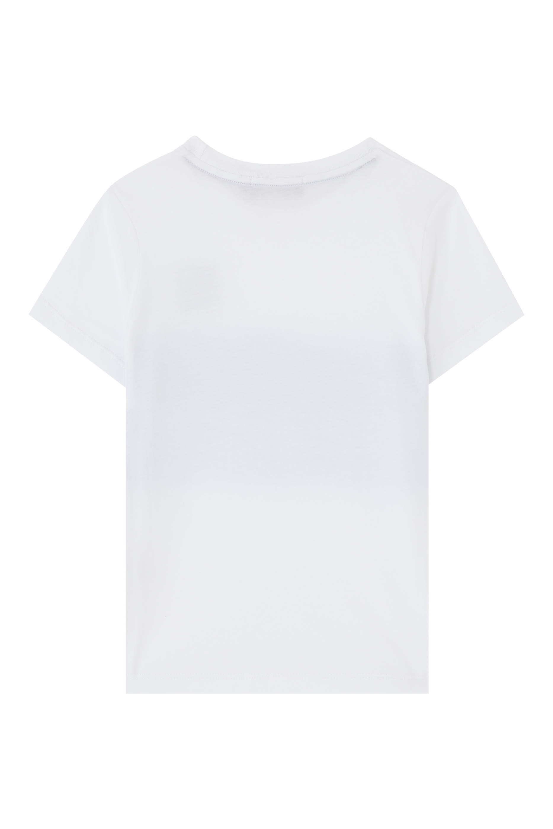 Kids Long Staple Jersey Logo-Print T-Shirt