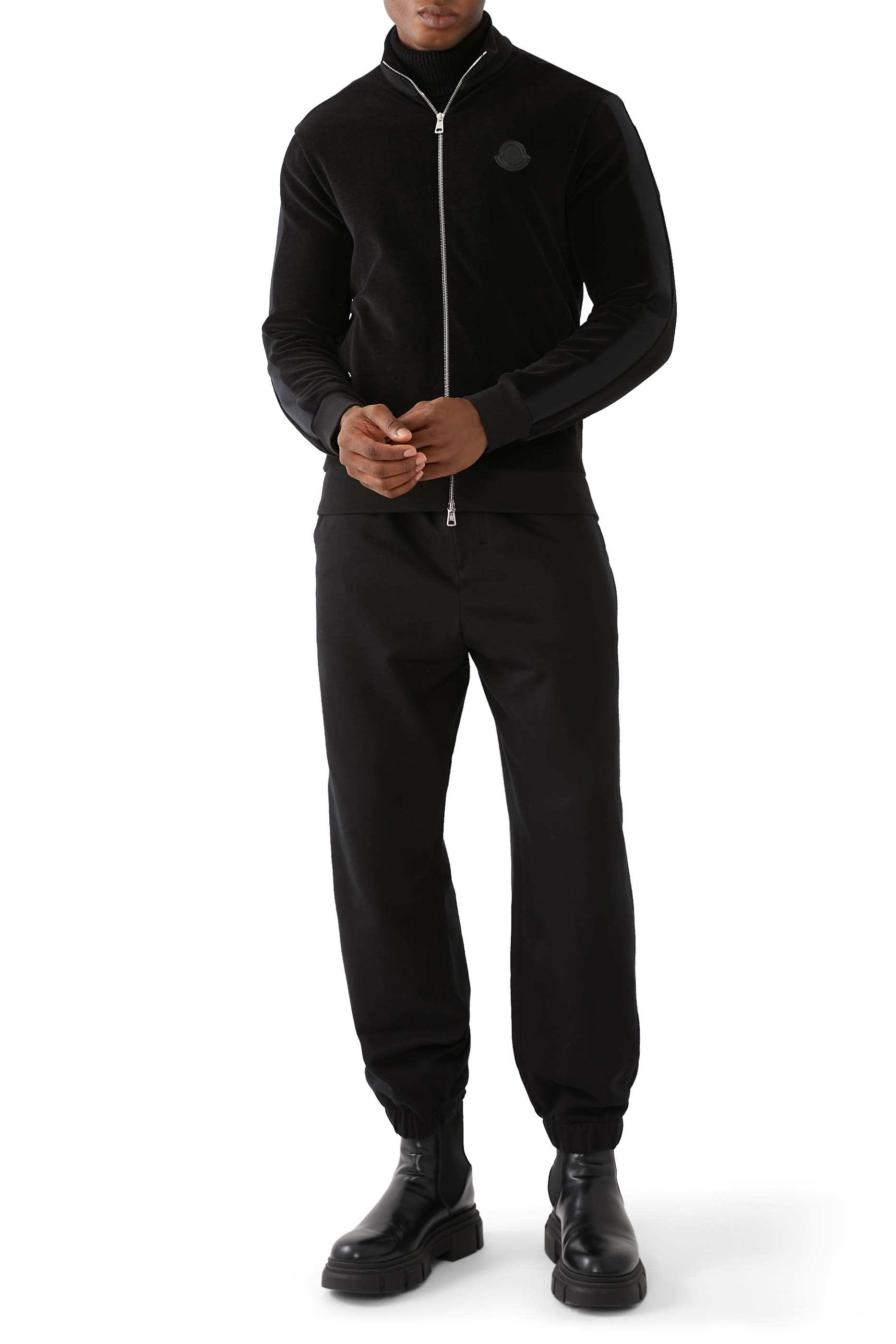 Chenille Zip-Up Sweatshirt