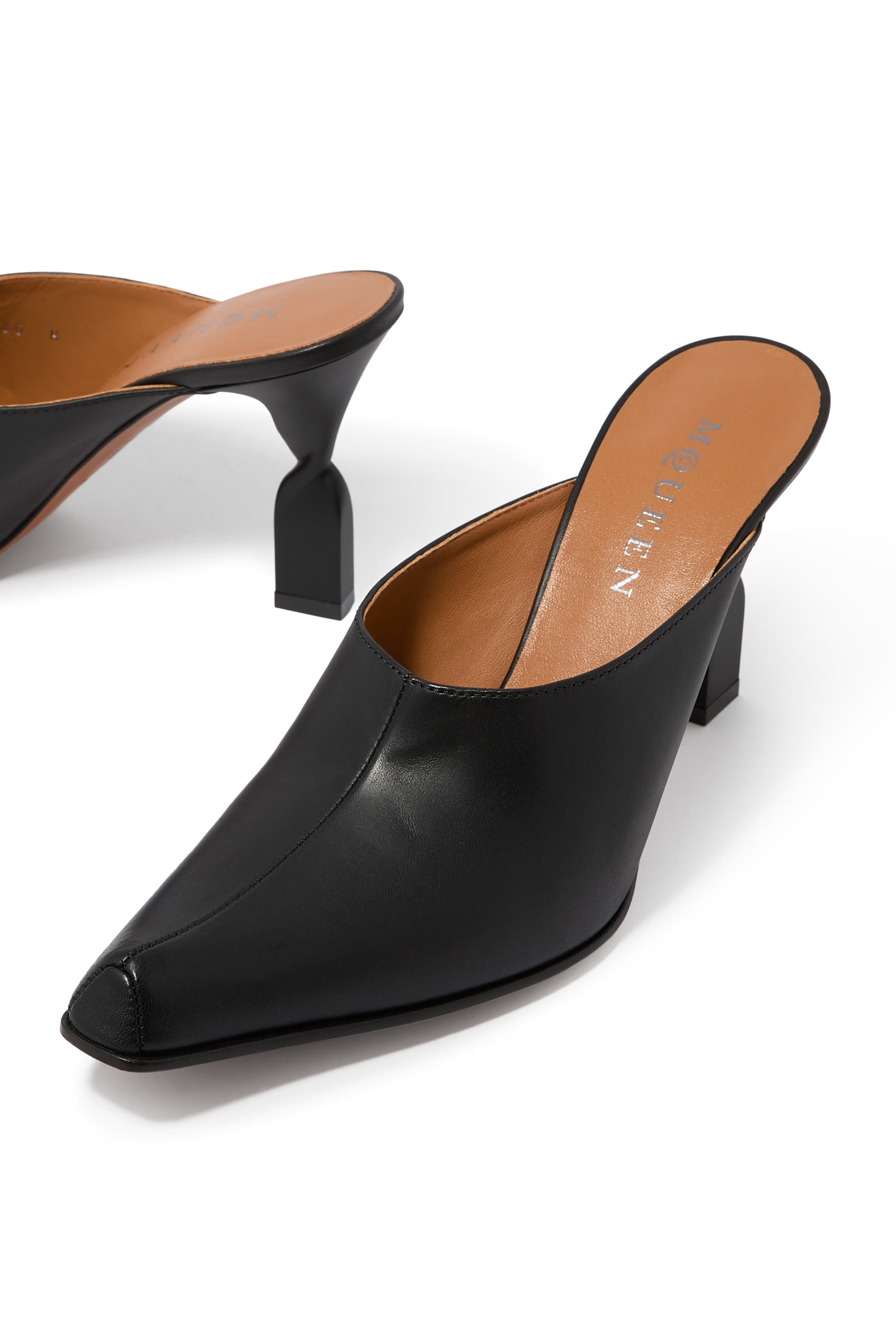 Swivel 90 Leather Mules