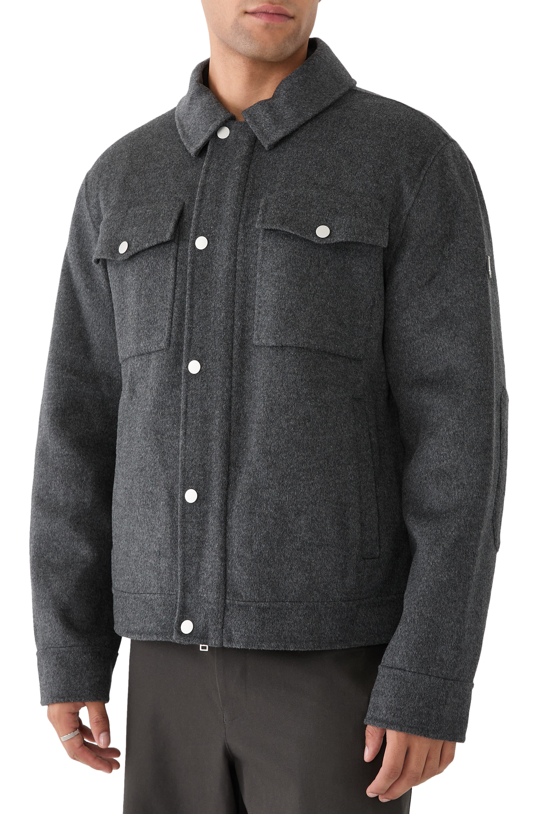 Jacques Wool Shirt Jacket