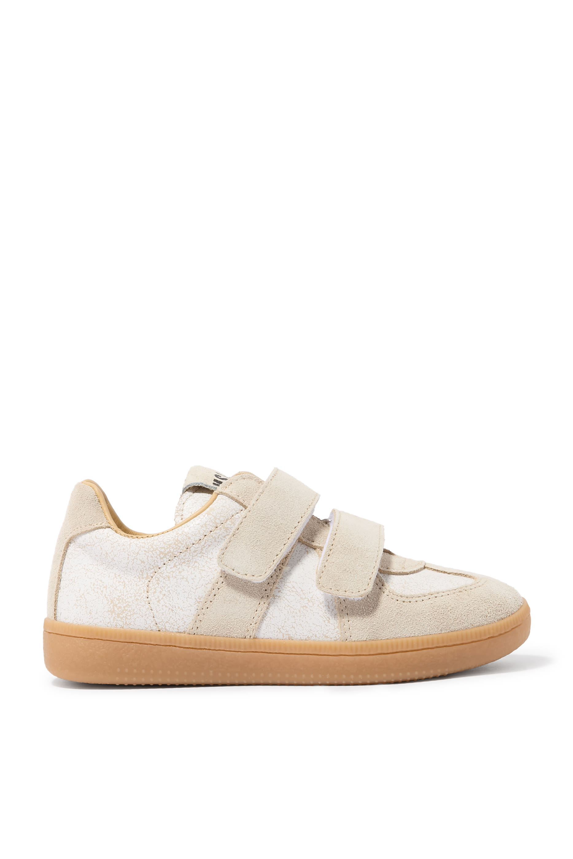 Kids Double Velcro Strap Low-Top Sneakers