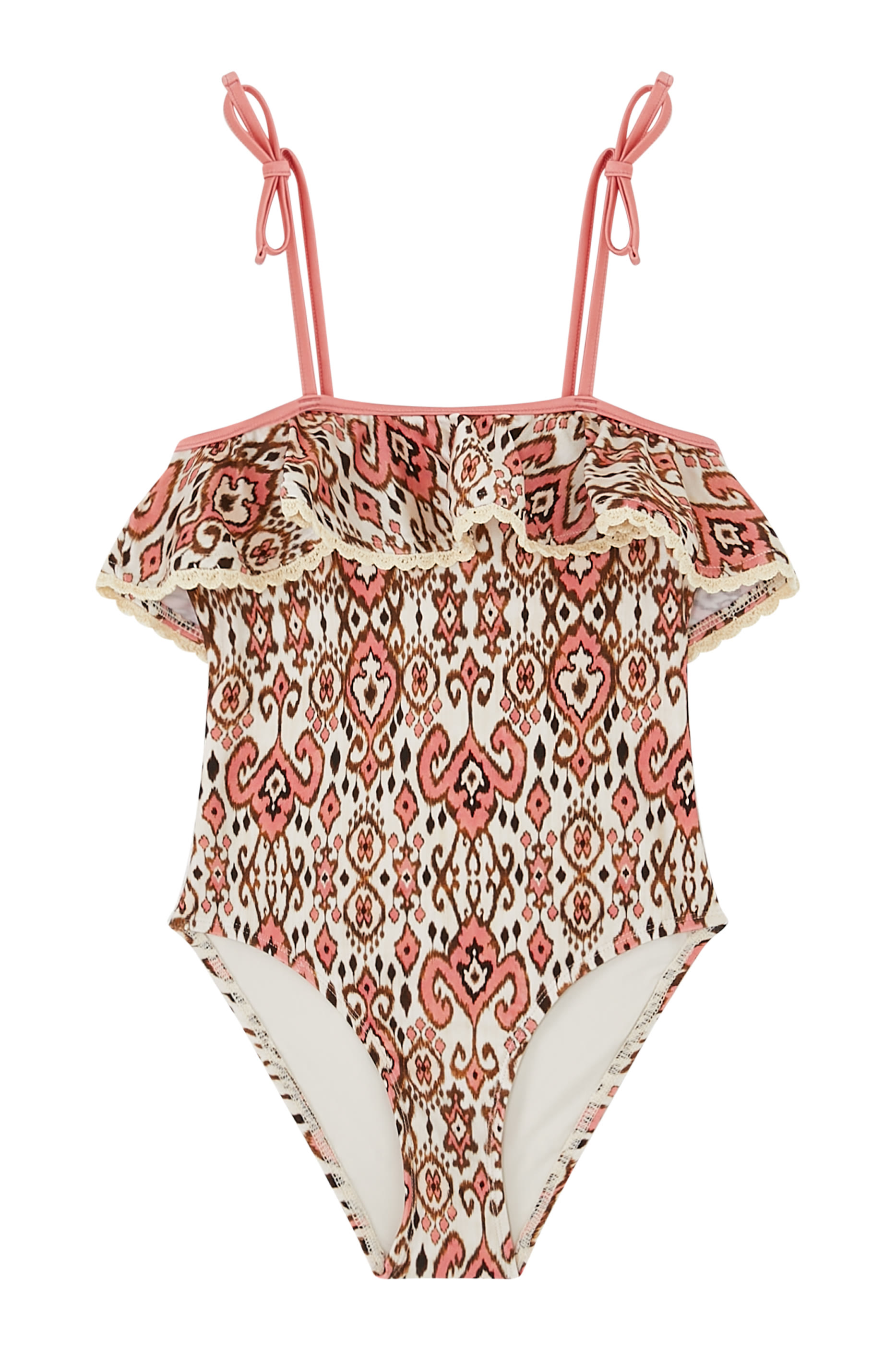 Kids Wylie Trim Frill One-Piece Swimsuit