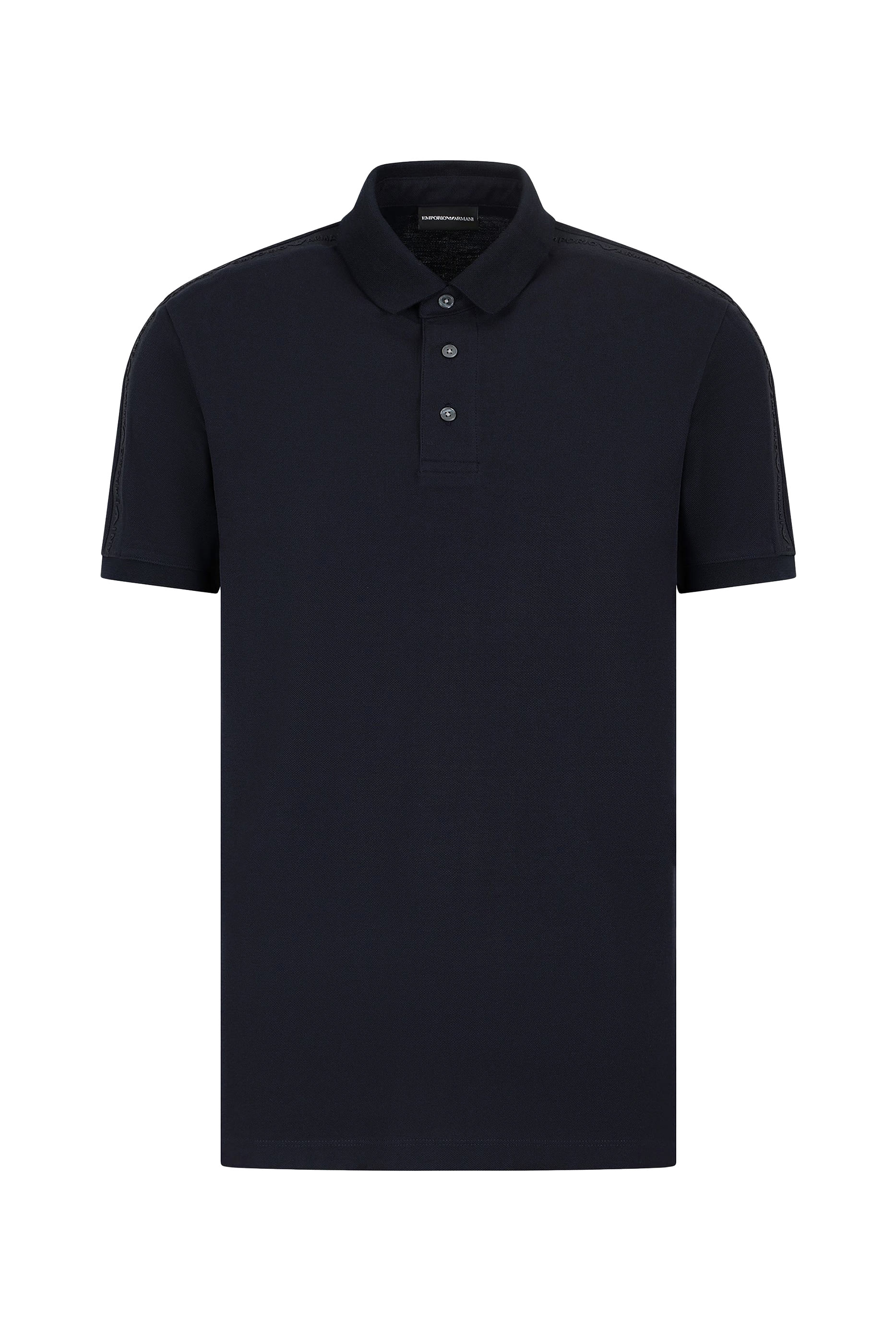 Embossed Logo Tape Polo Shirt