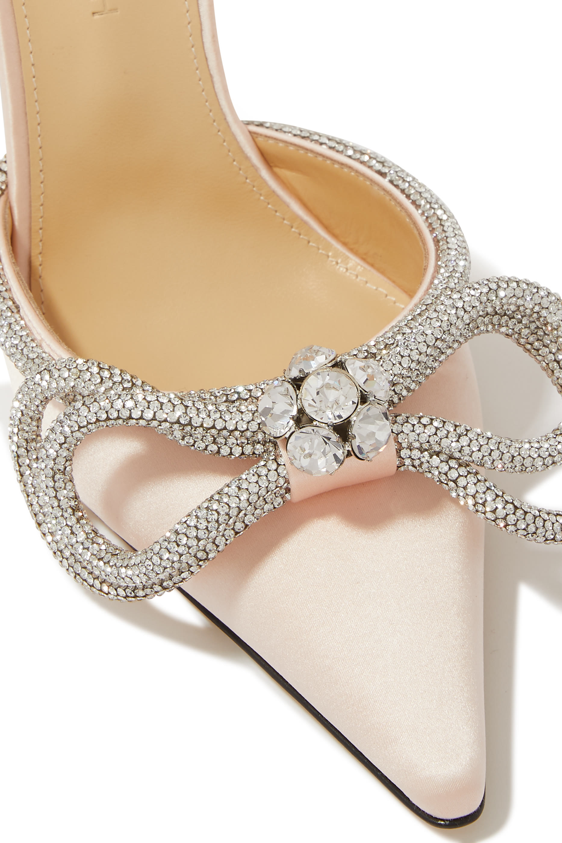 Crystal-Embellished Pumps