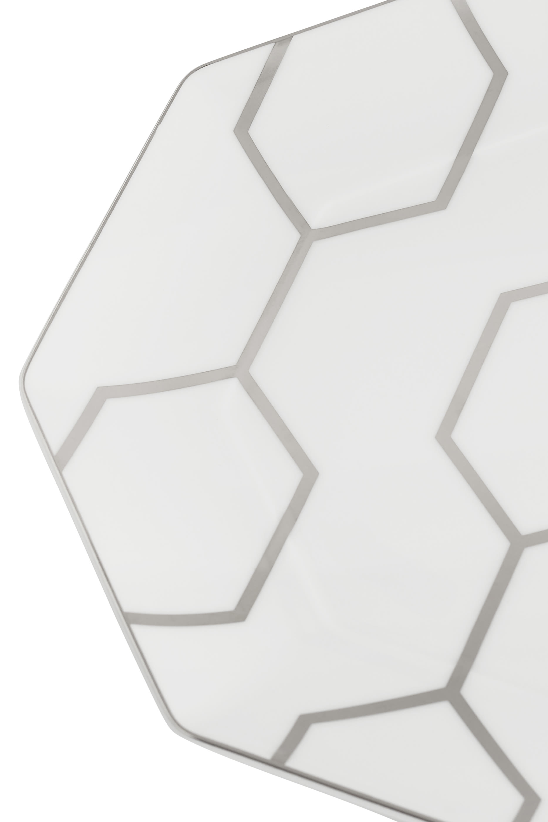 Gio Platinum Octagonal Plate