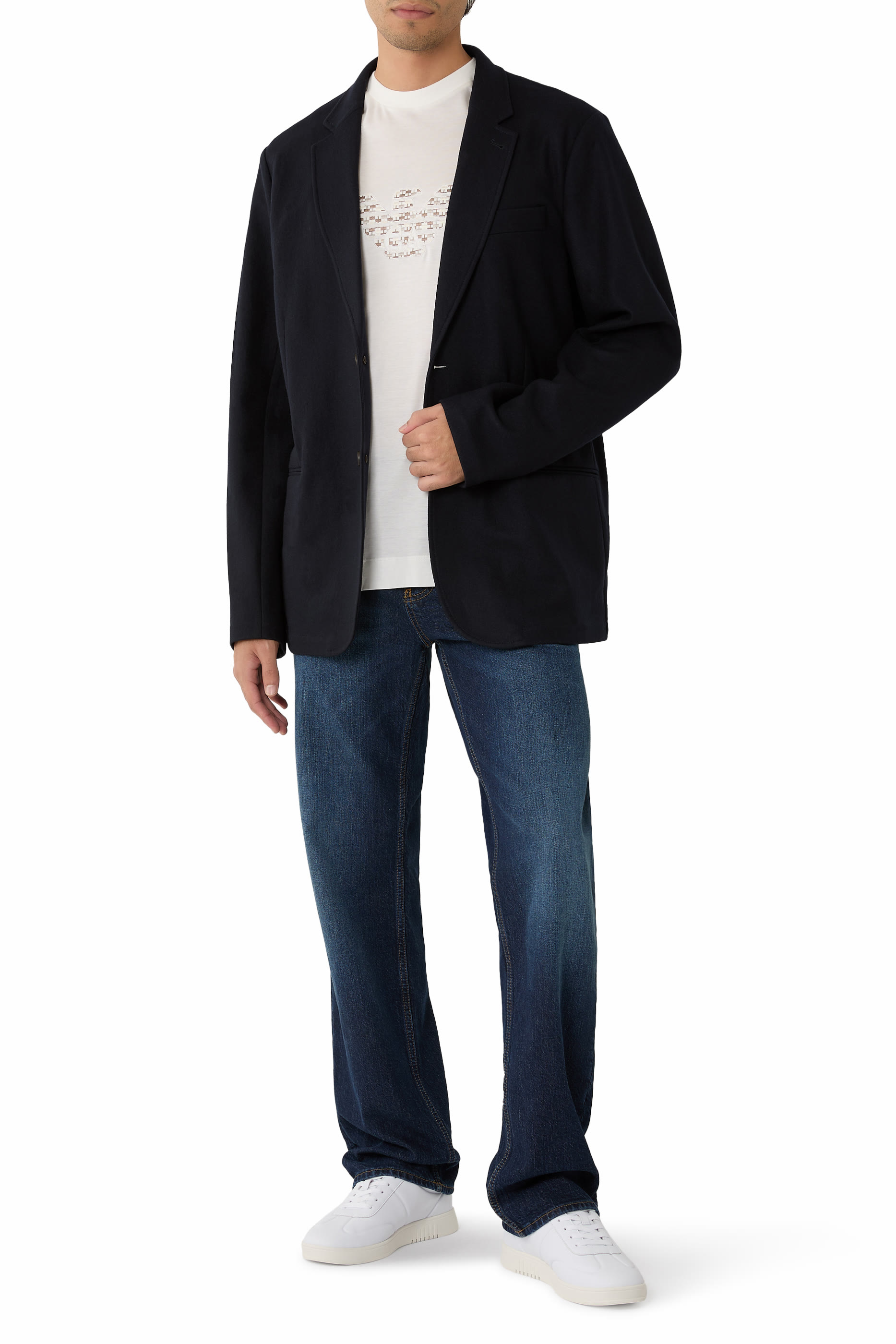 J76 Vintage-Effect Denim Jeans