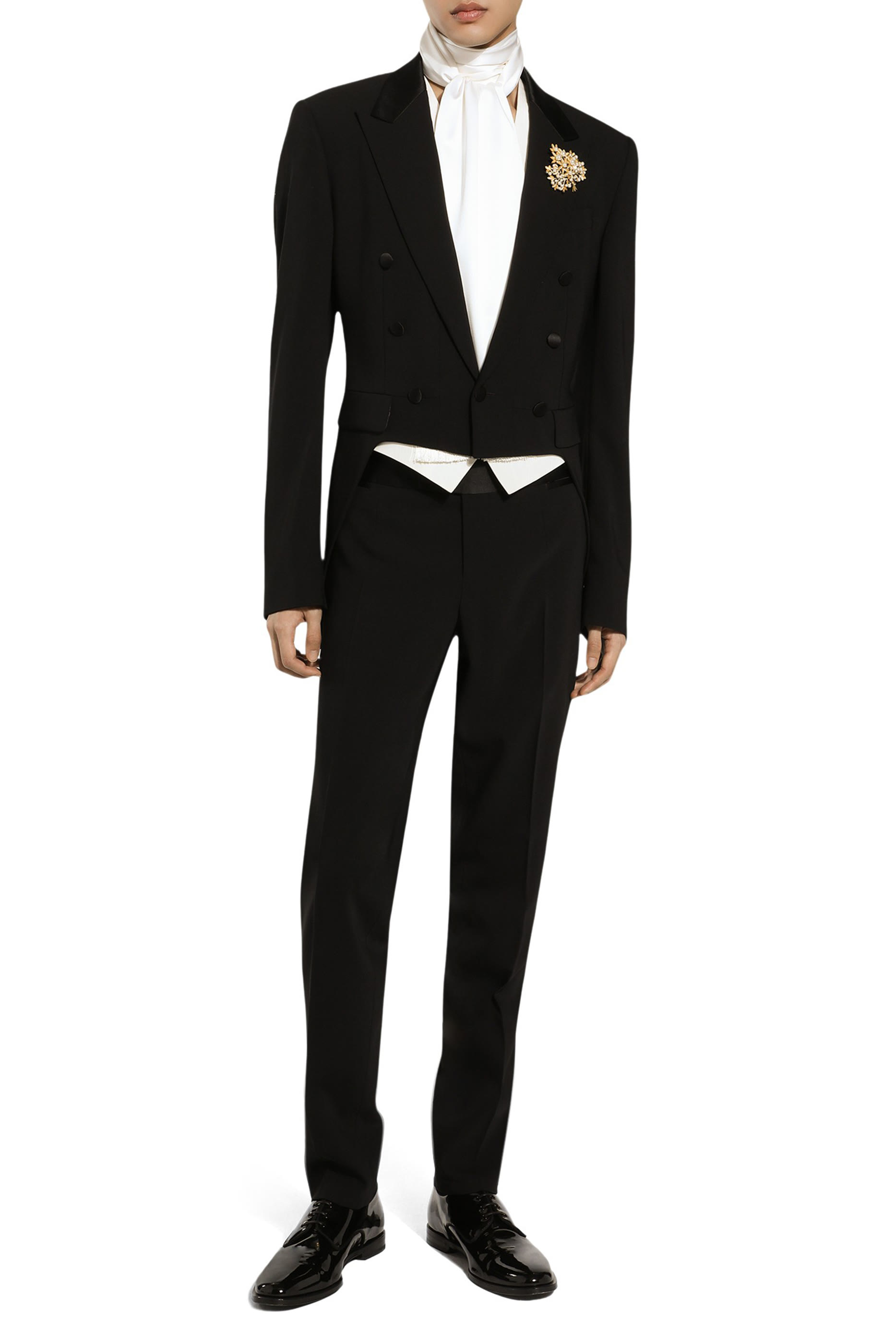 Single-Breasted Tuxedo Suit