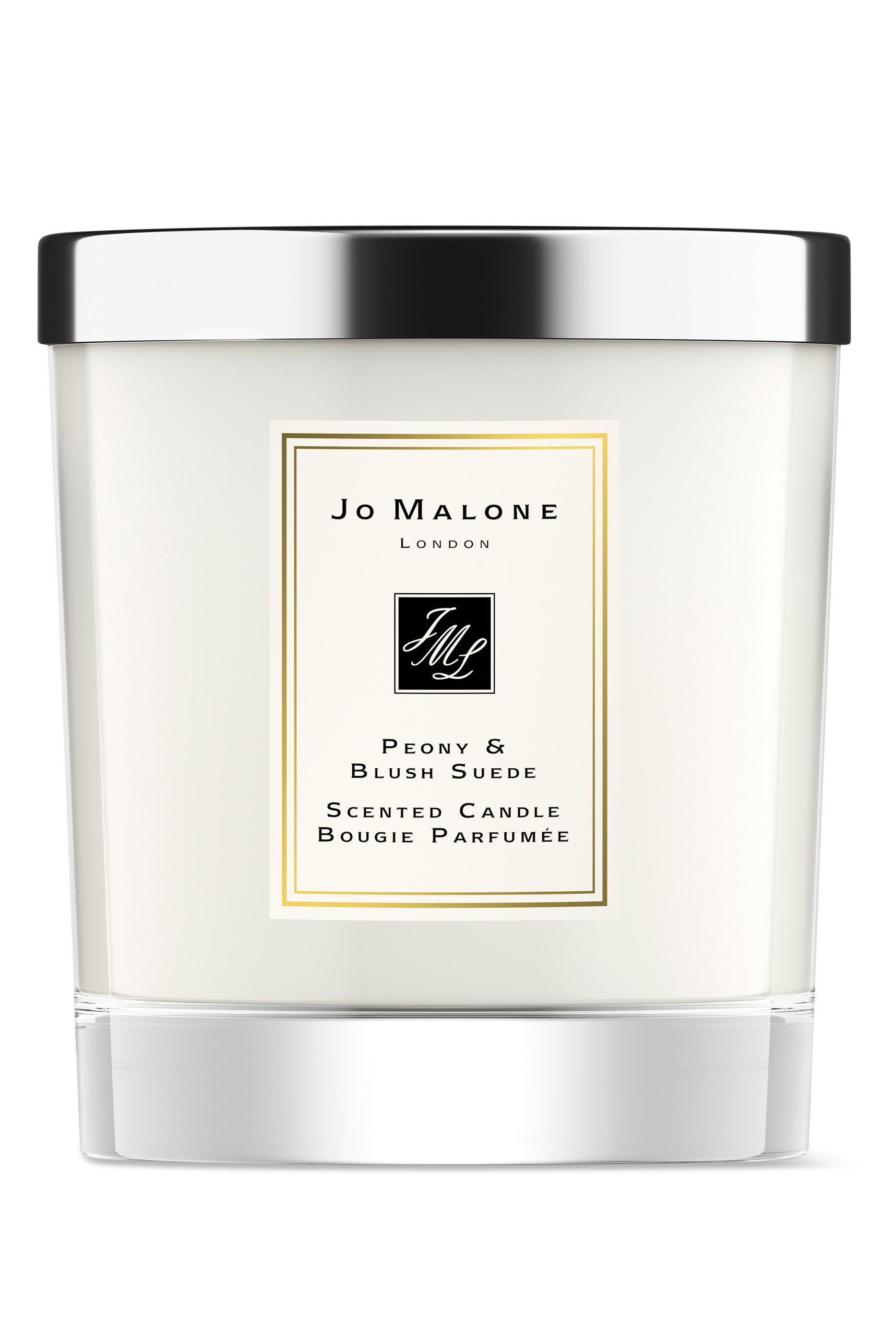 Peony & Blush Suede Scented Candle