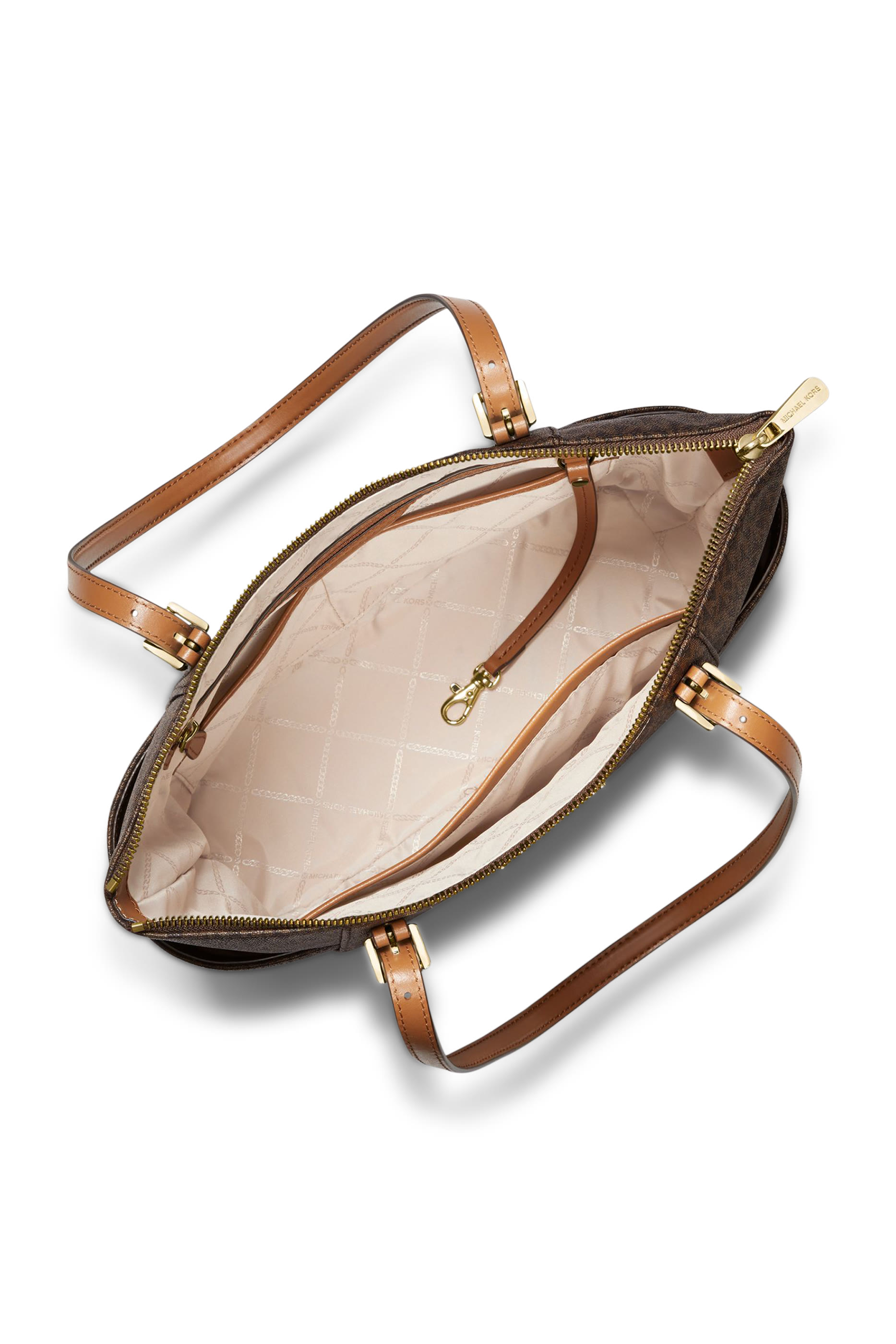 Jet Set Logo Top-Zip Tote Bag