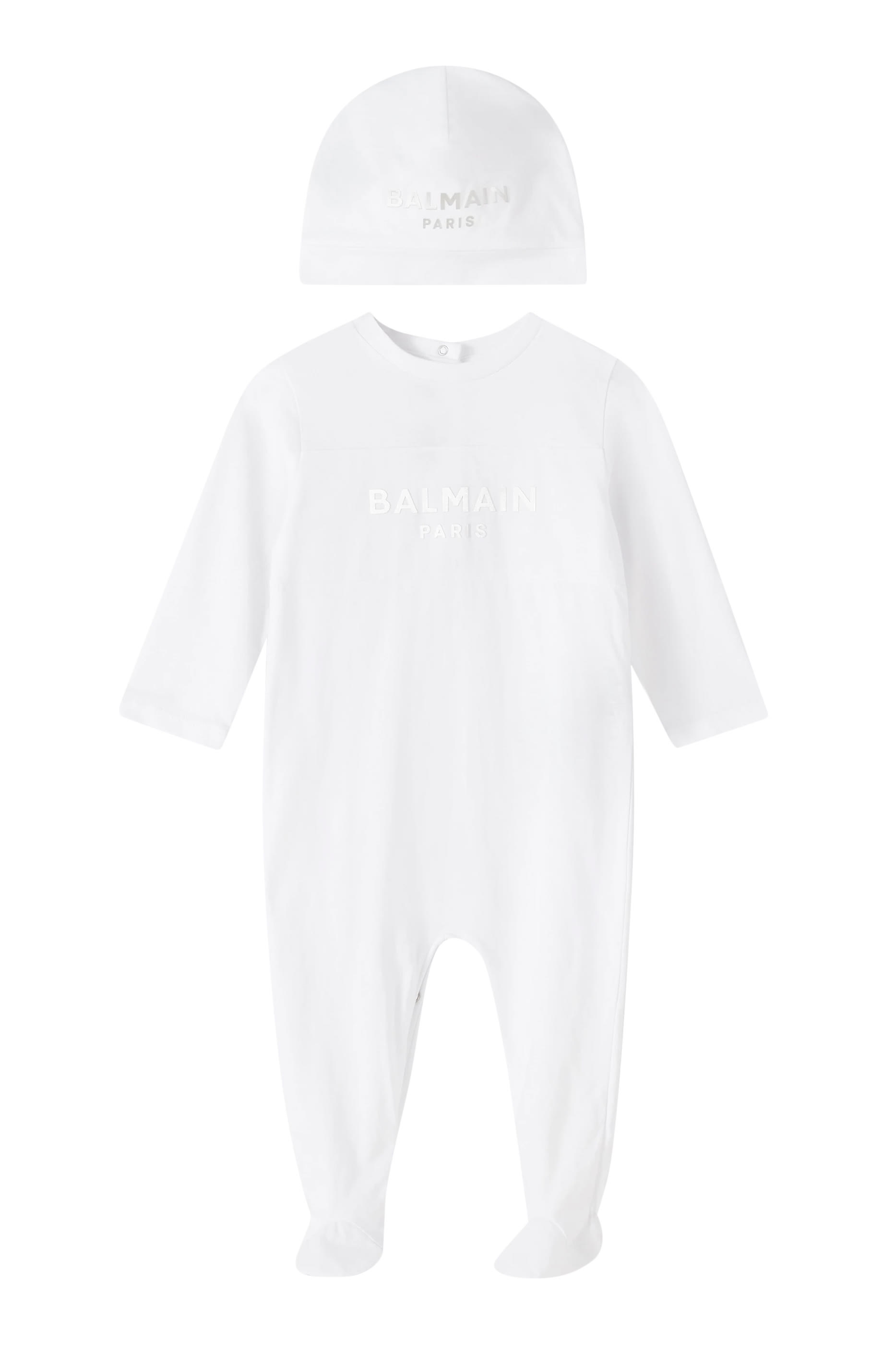 Kids Logo Bodysuit & Hat Set