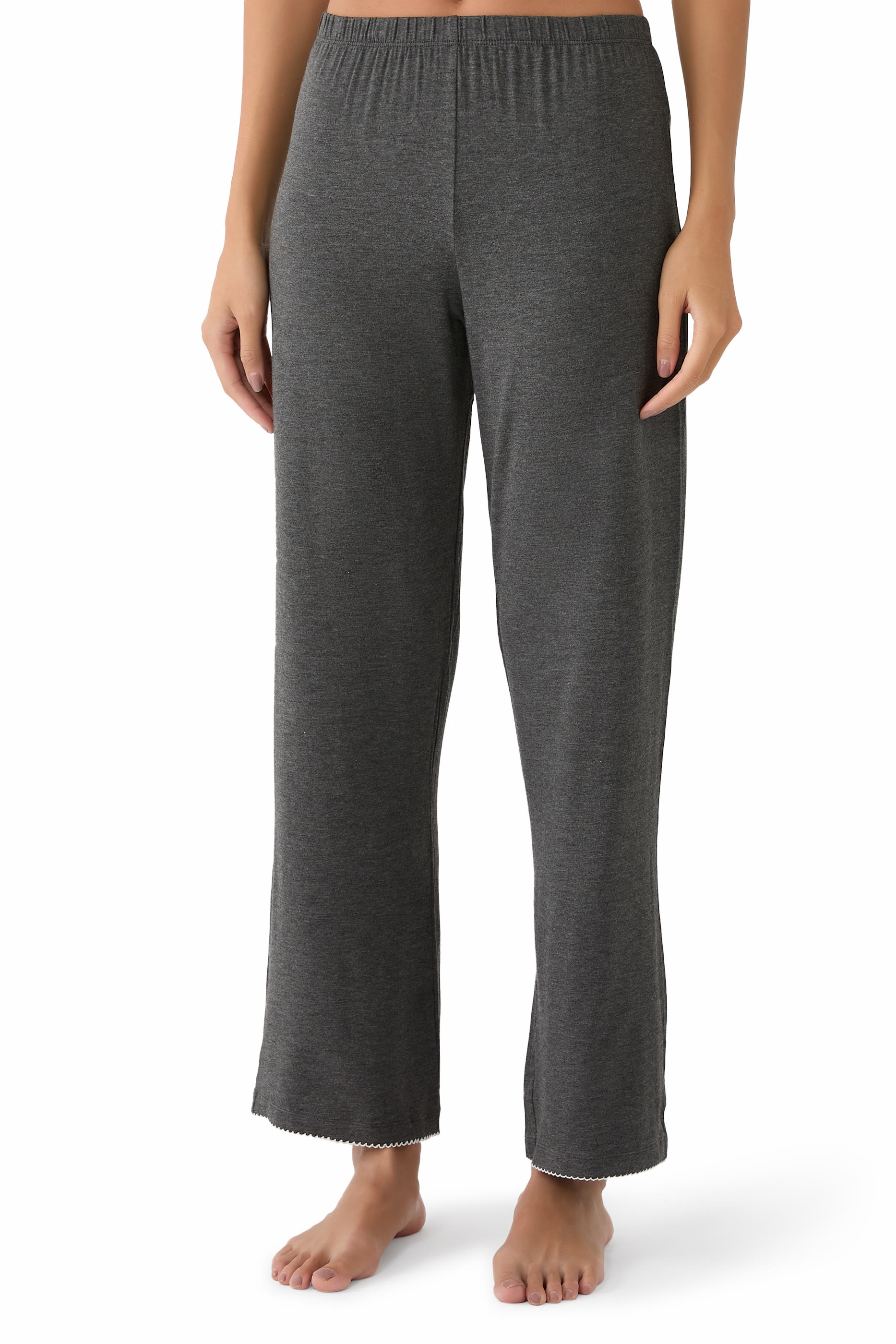 Jersey Stitch Edge Classic Pyjama Set