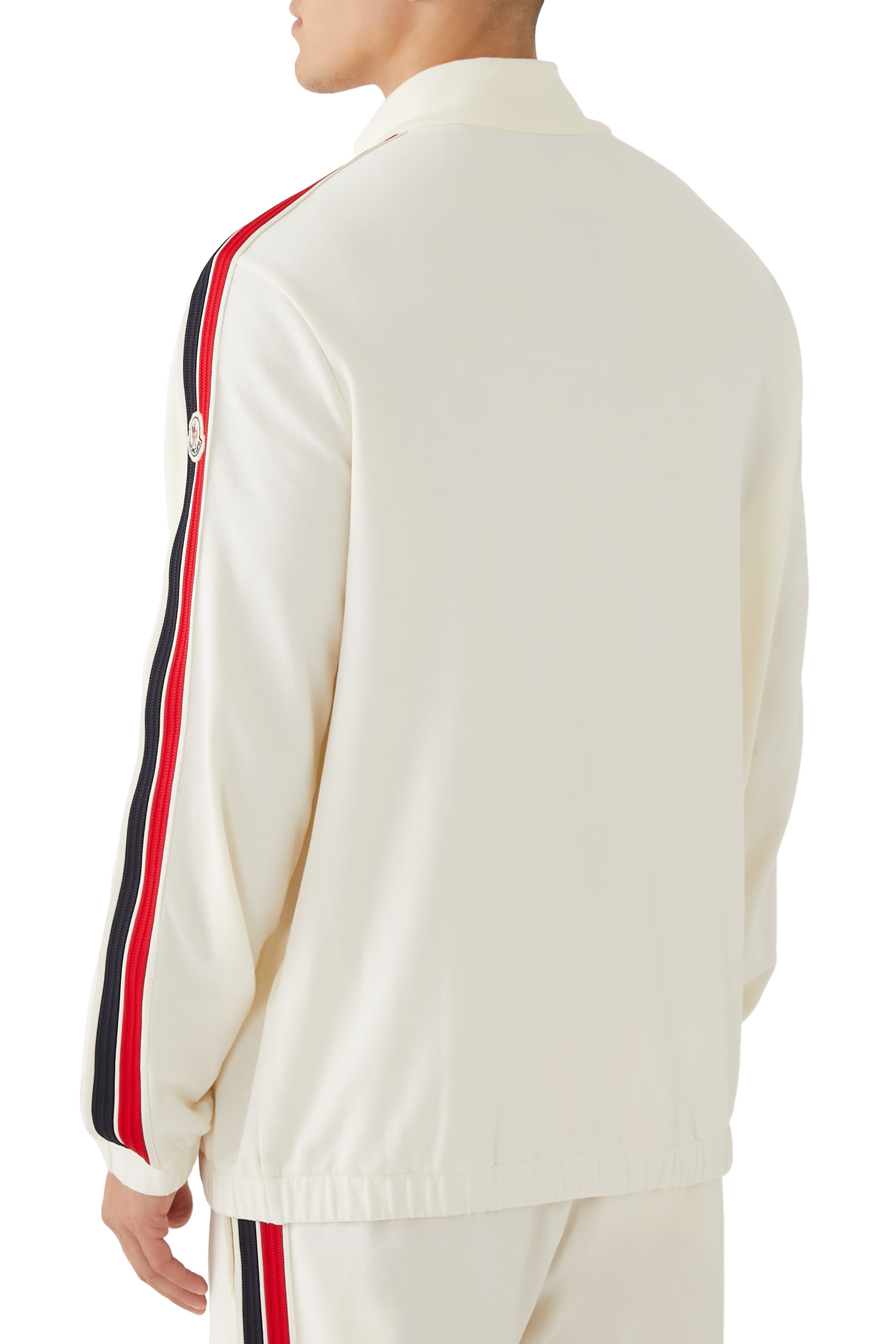 Logo Zip-Up Cardigan