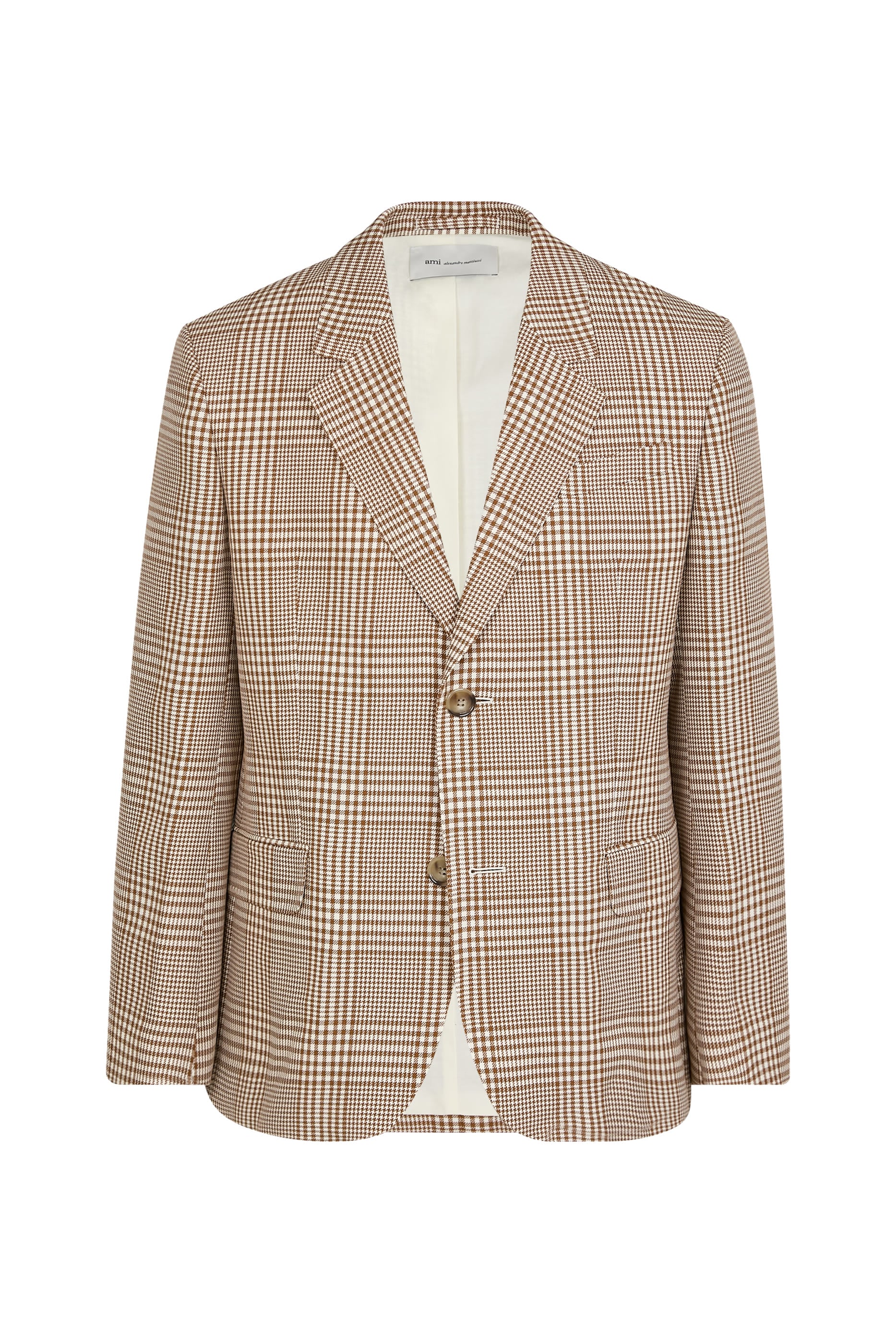 Wool Check Blazer