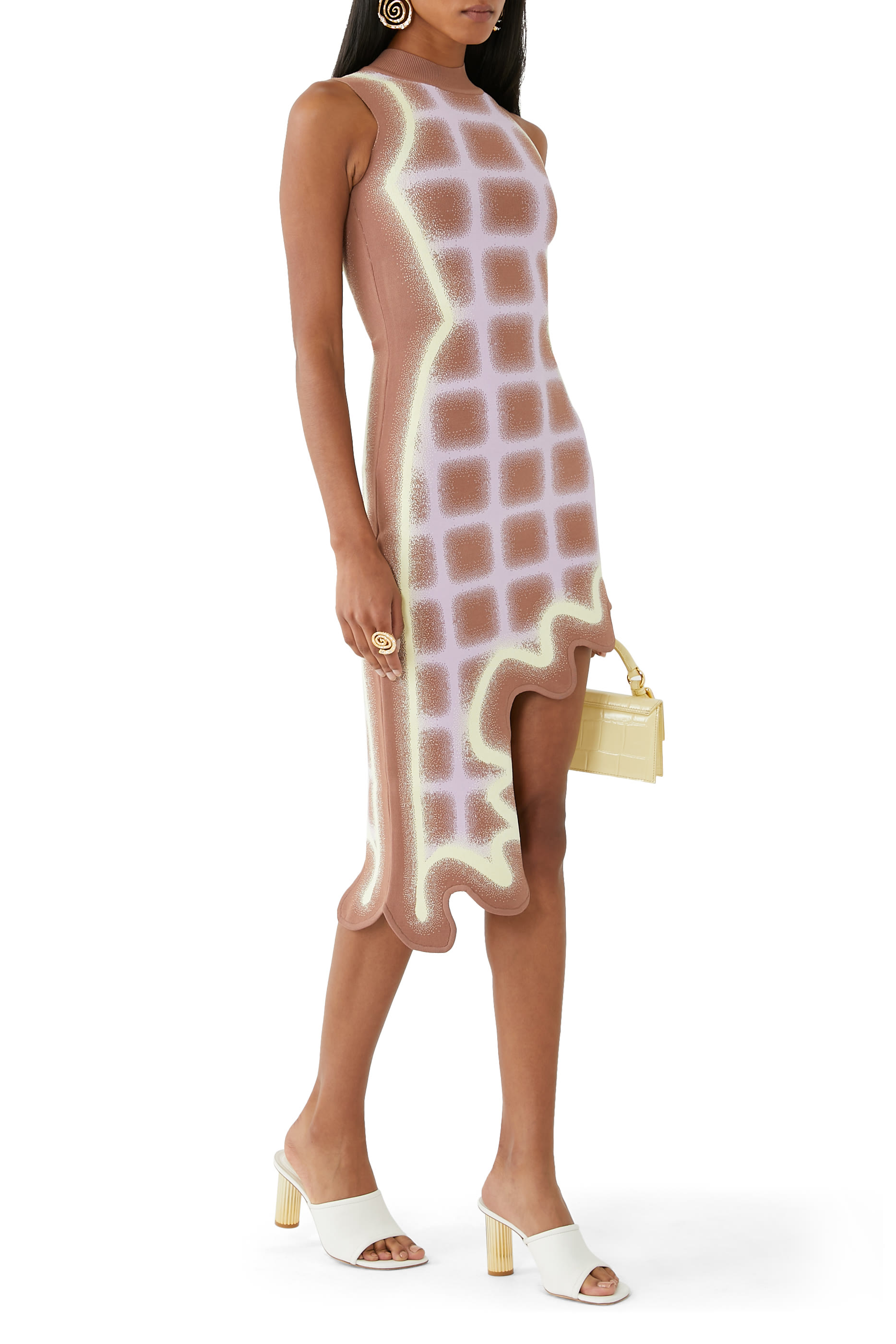 Mia Wavy Plaid Dress