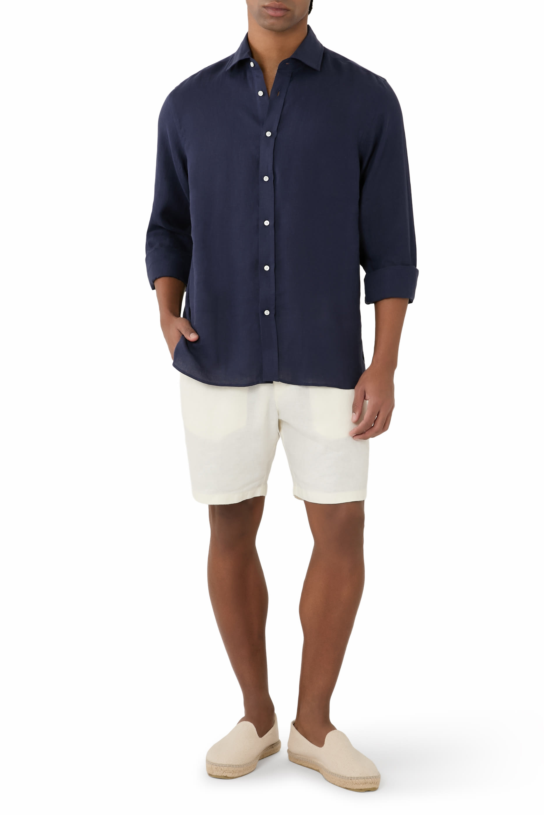 Button-Down Collar Shirt