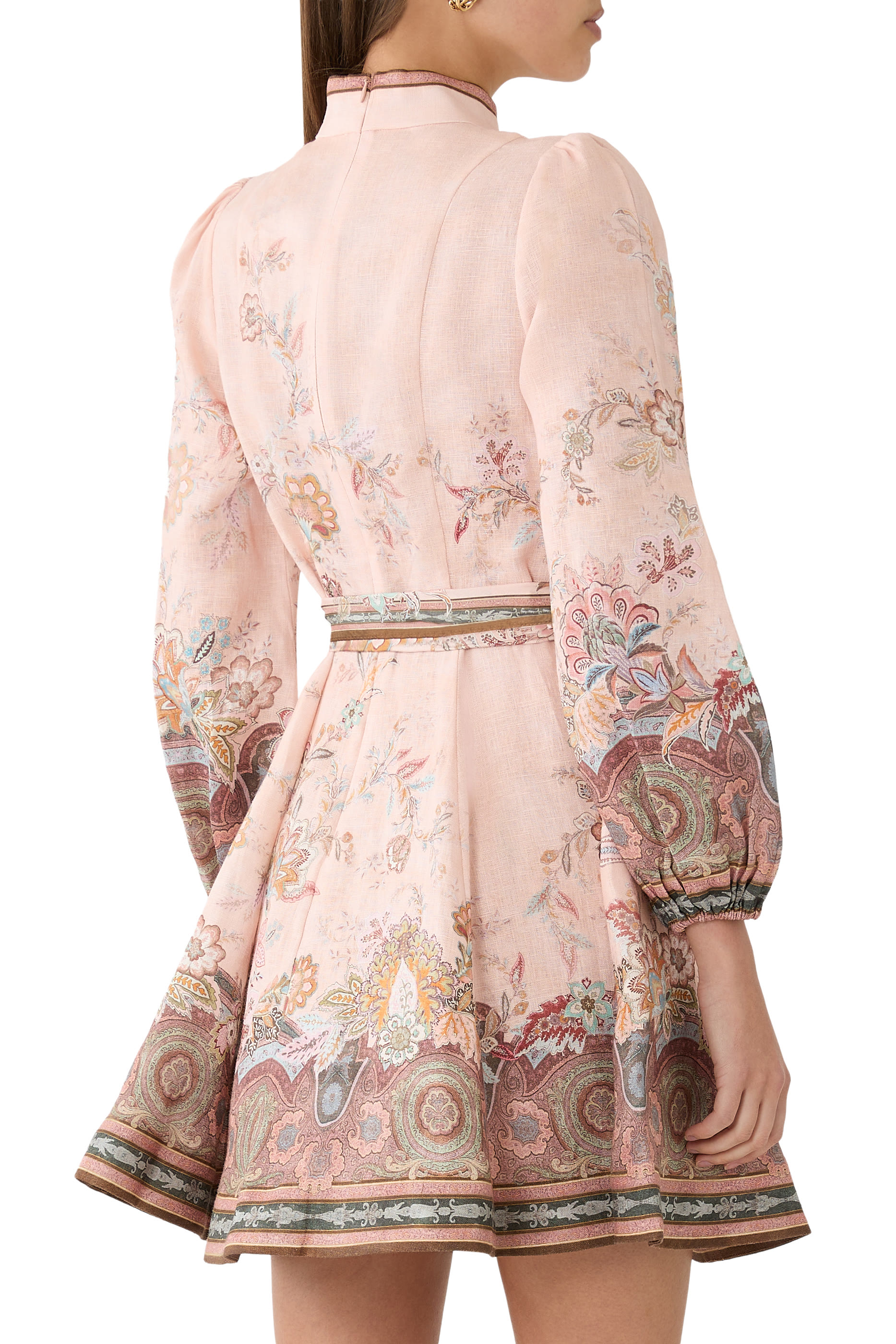 Alchemy Button Mini Dress