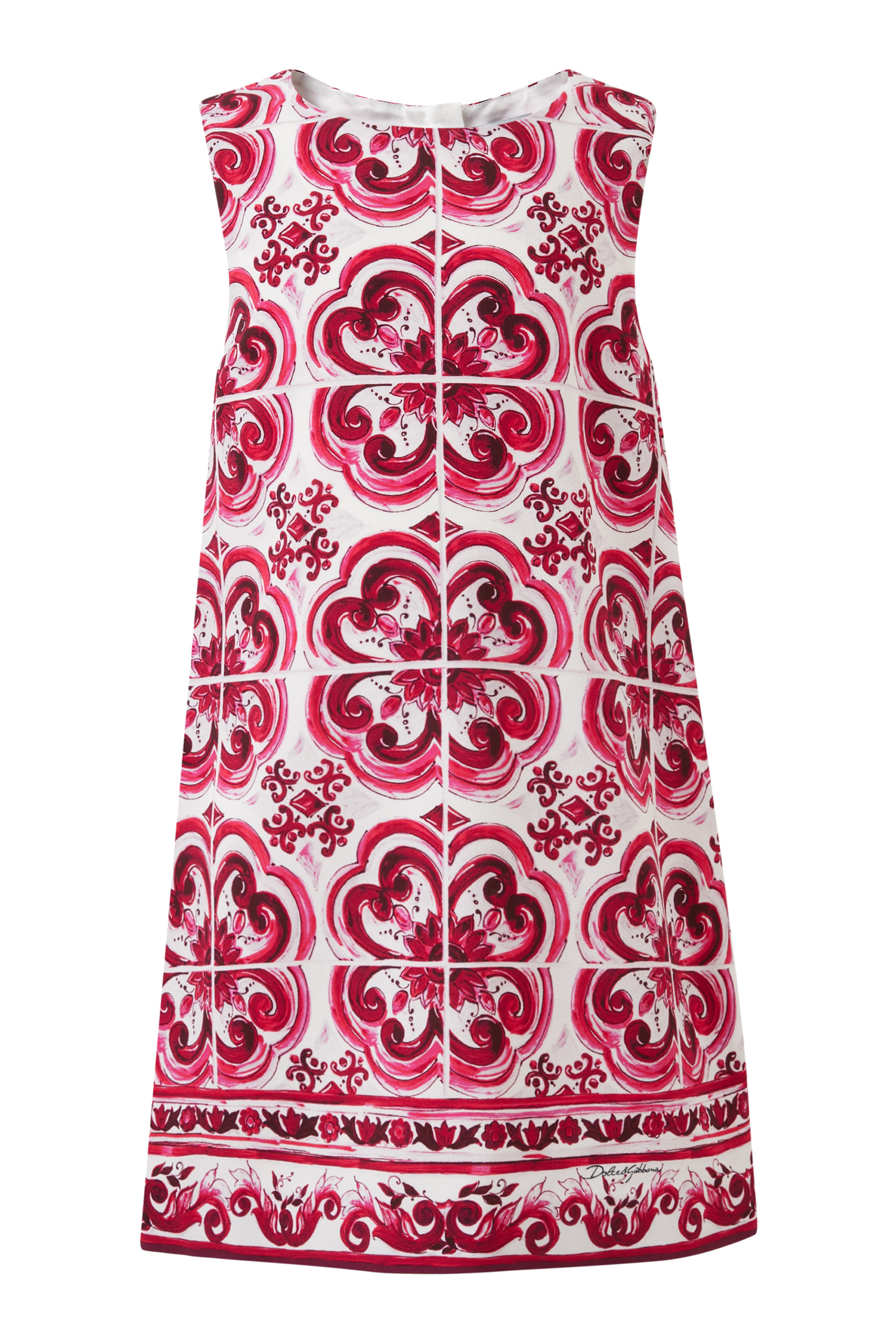 Kids Majolica Print Cady Dress