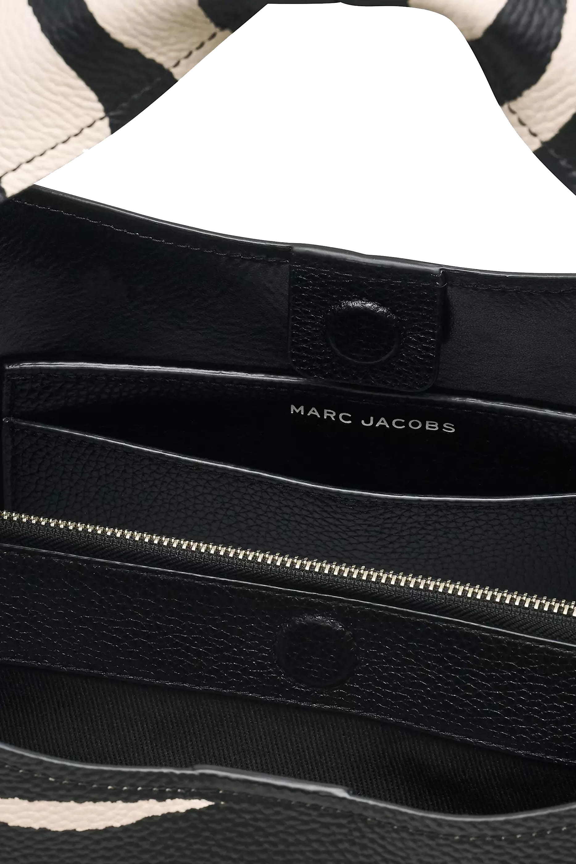 The Zebra Leather Sack Bag