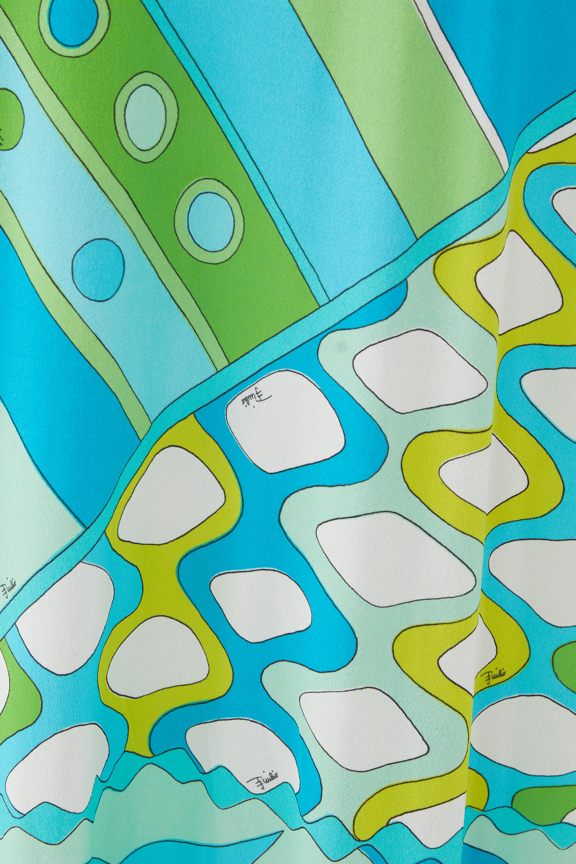 Vivara-Print Long Skirt