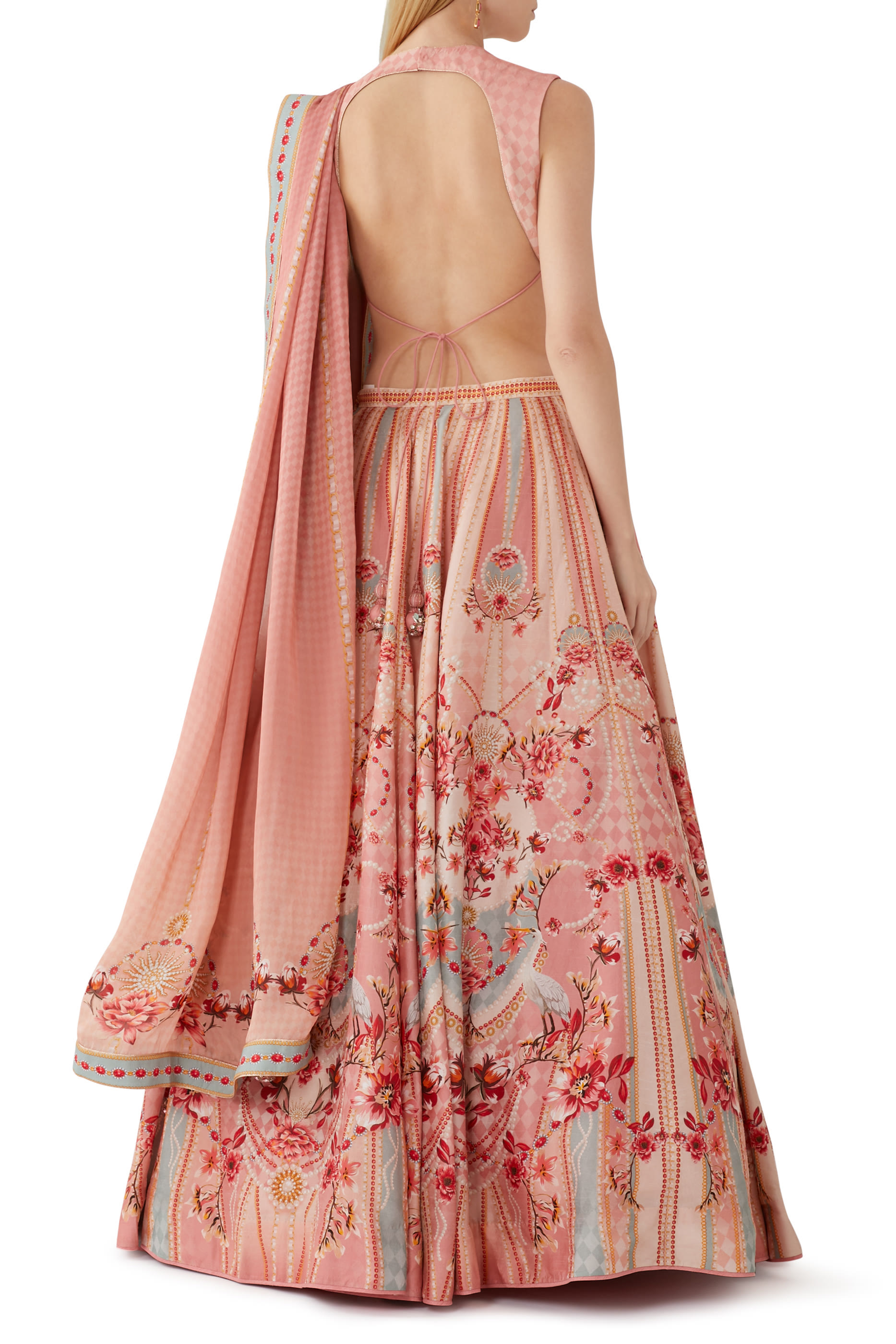 Delia Printed Lehenga Set