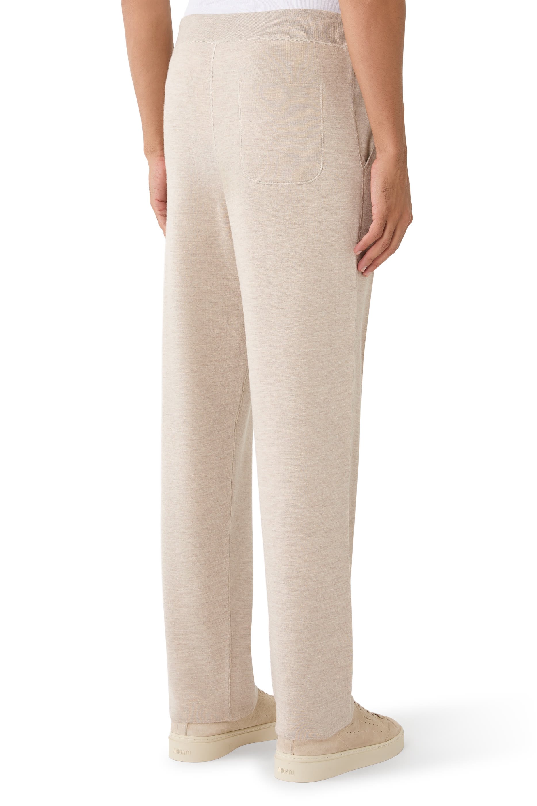 Stretch Cotton-Blend Joggers