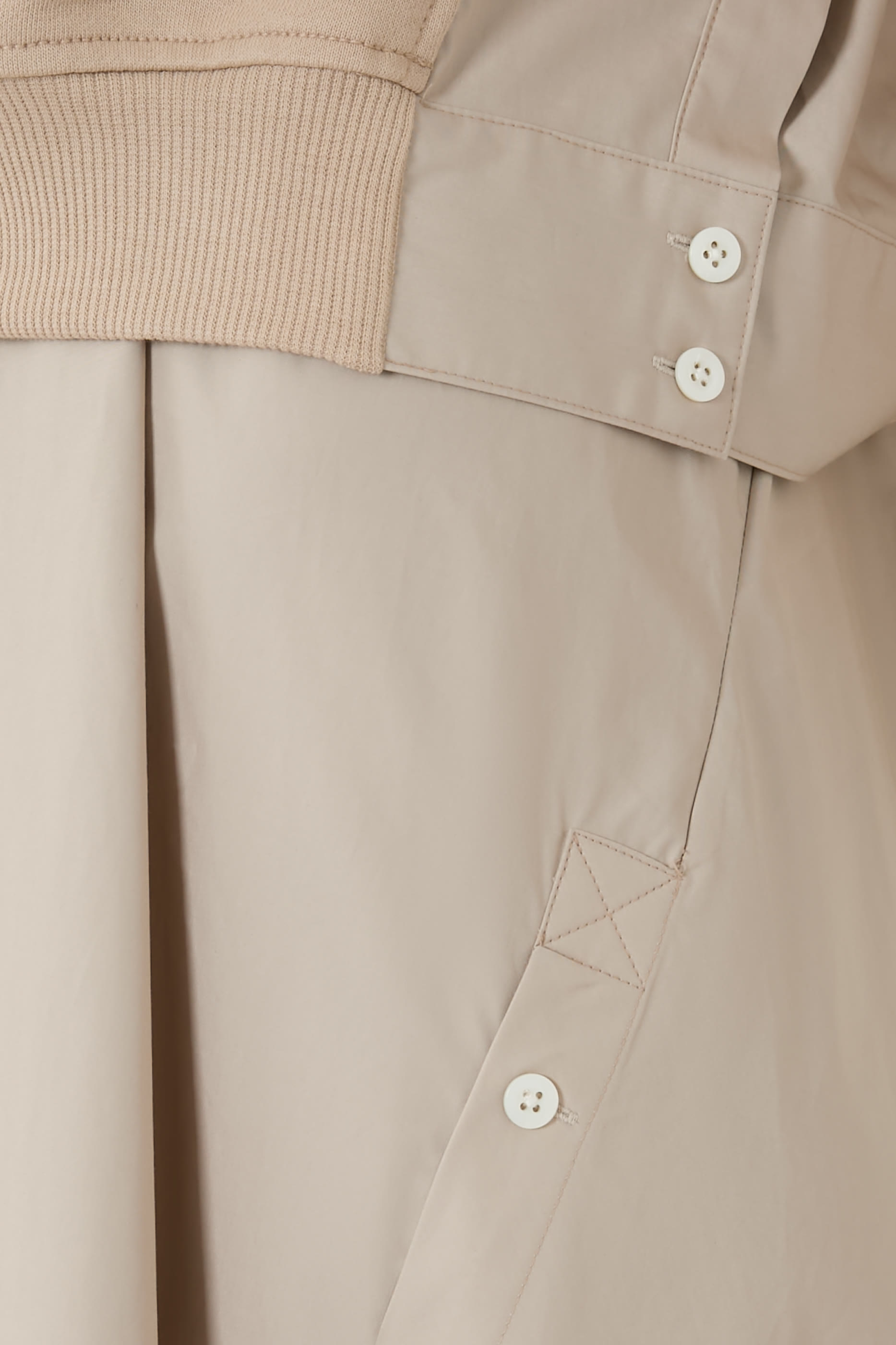 French Terry Combo Dress