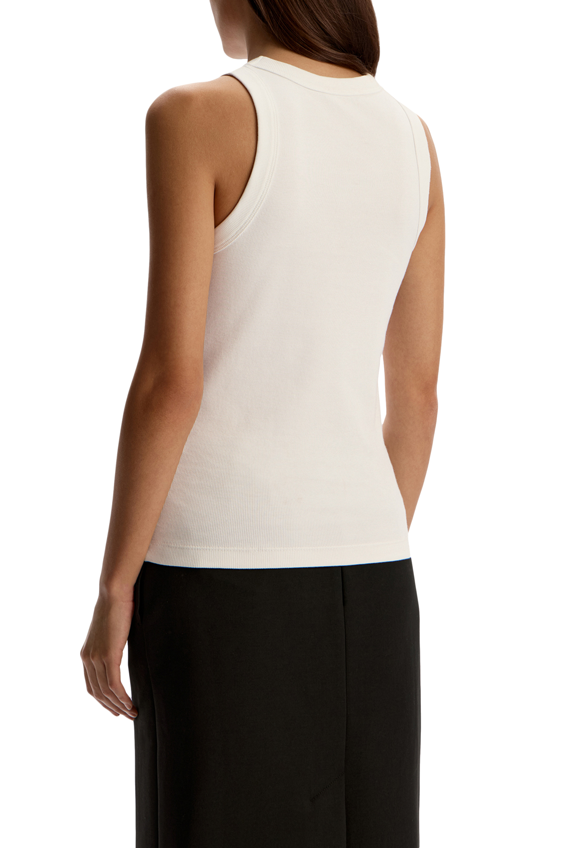 Ribbed Cotton Tank Top