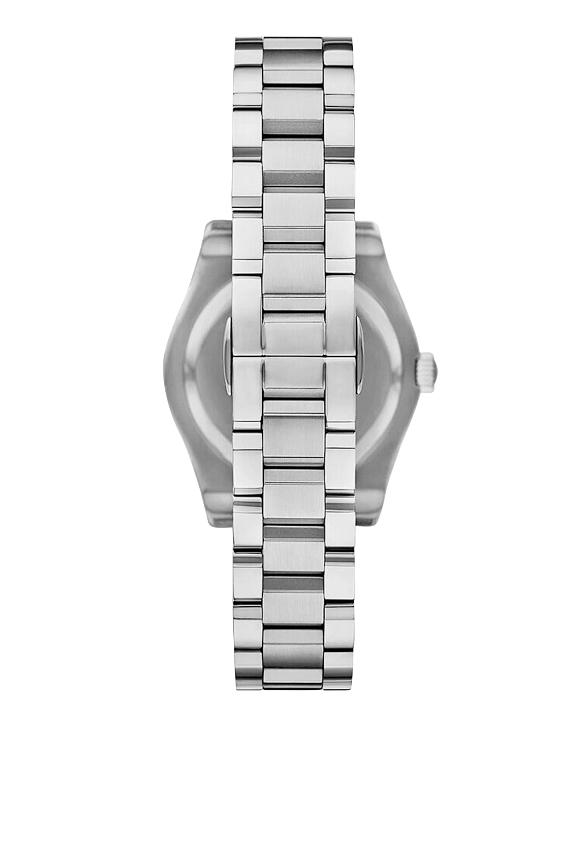 Three-Hand Stainless Steel Watch