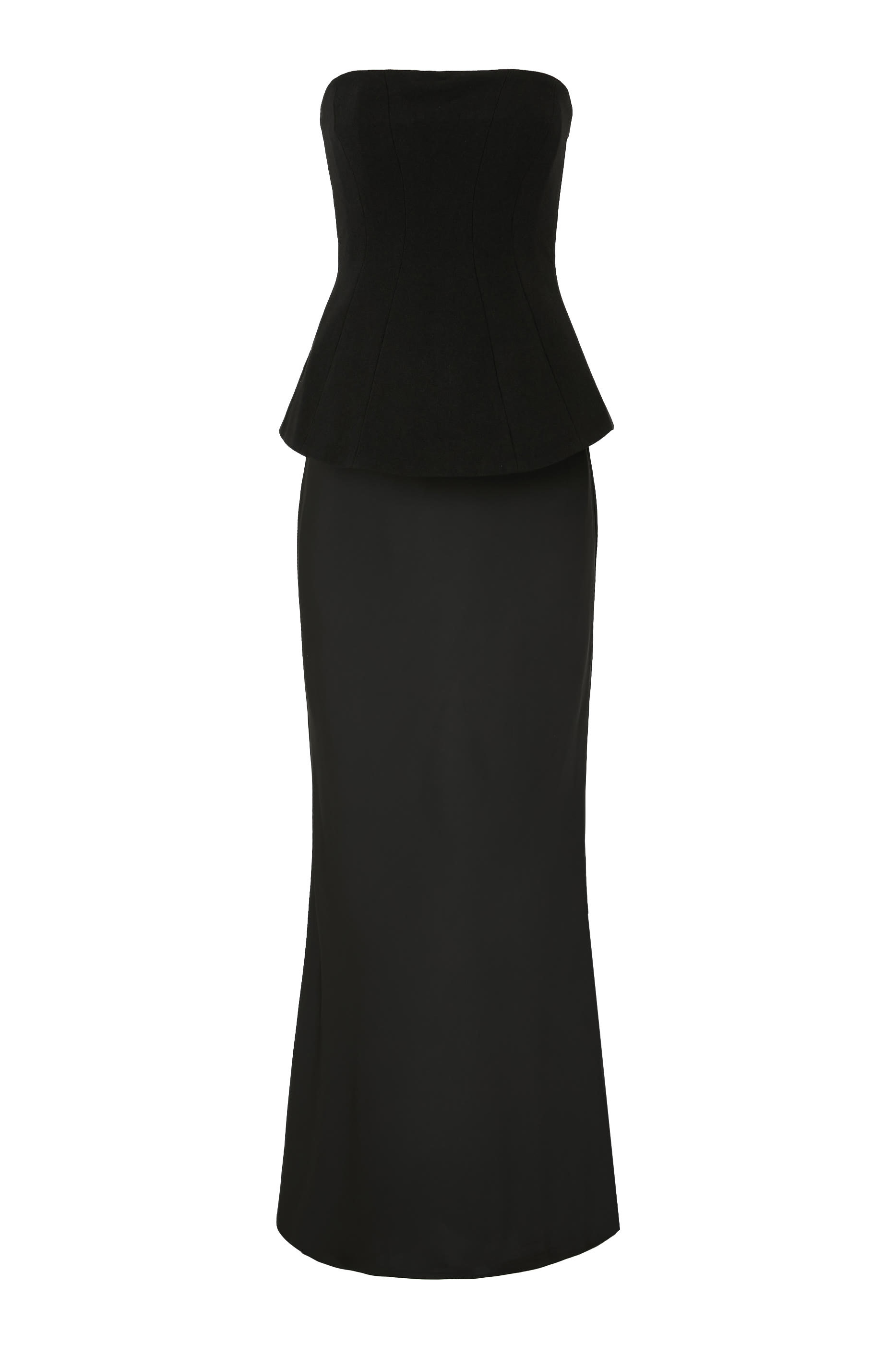 Ohio Strapless Corset Maxi Dress